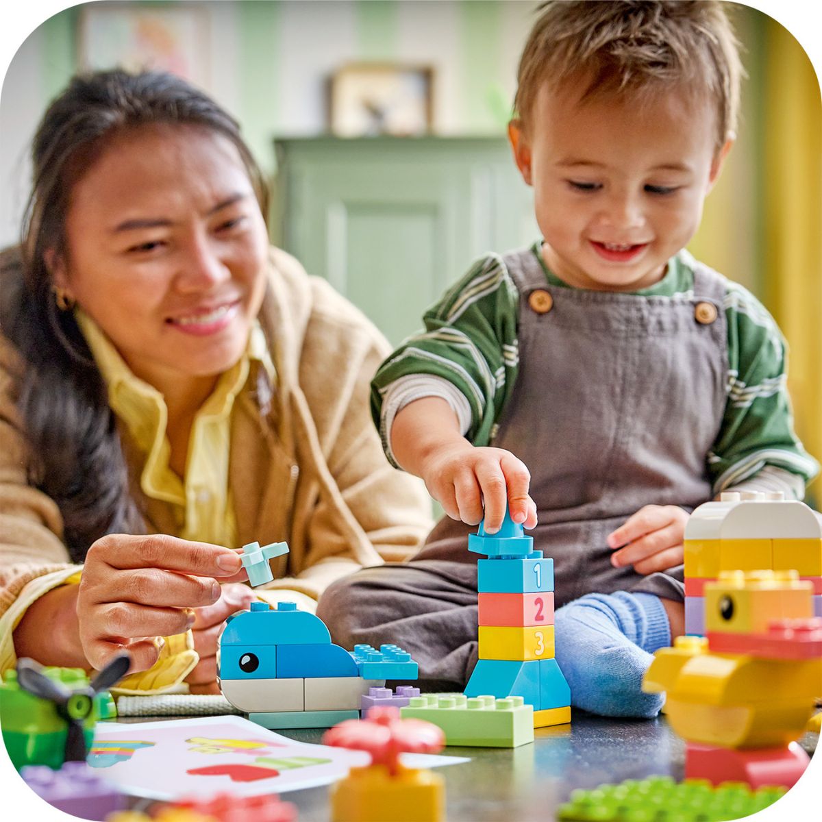 Đồ Chơi Lắp Ráp Hộp Sáng Tạo Đầy Sắc Màu LEGO DUPLO 10479 (80 chi tiết)