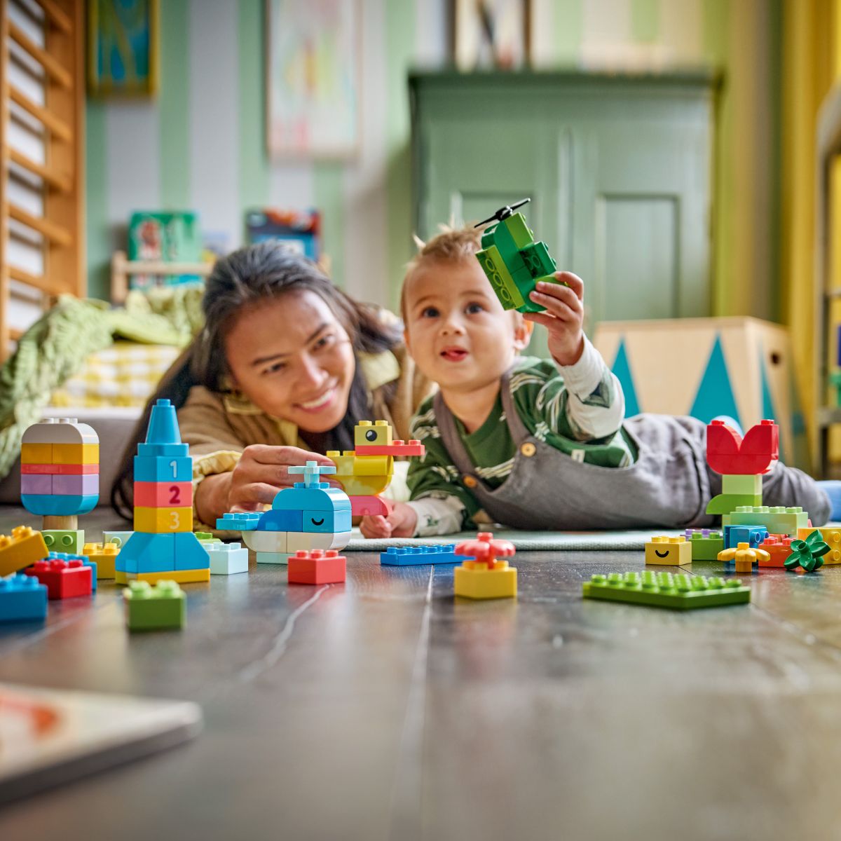 Đồ Chơi Lắp Ráp Hộp Sáng Tạo Đầy Sắc Màu LEGO DUPLO 10479 (80 chi tiết)