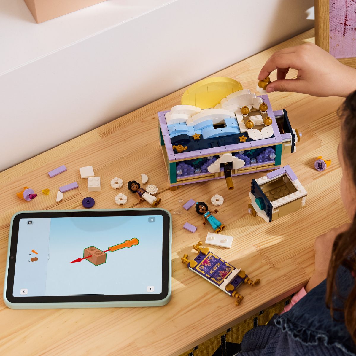 Đồ Chơi Lắp Ráp Hộp Trang Sức Của Jasmine LEGO DISNEY PRINCESS 43295 (458 chi tiết)
