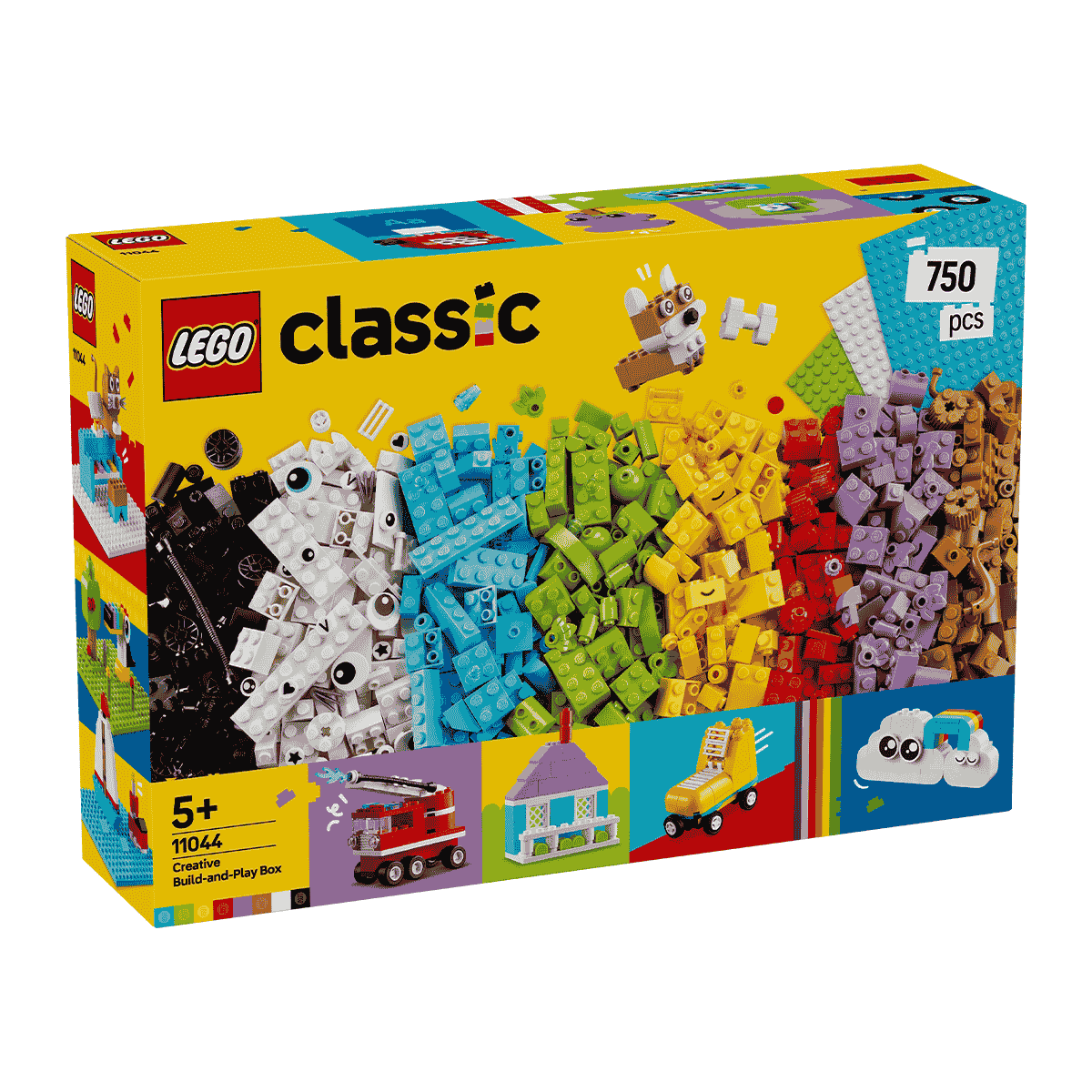 Đồ Chơi Hộp Xây Dựng Và Chơi Sáng Tạo LEGO CLASSIC 11044 (750 chi tiết)