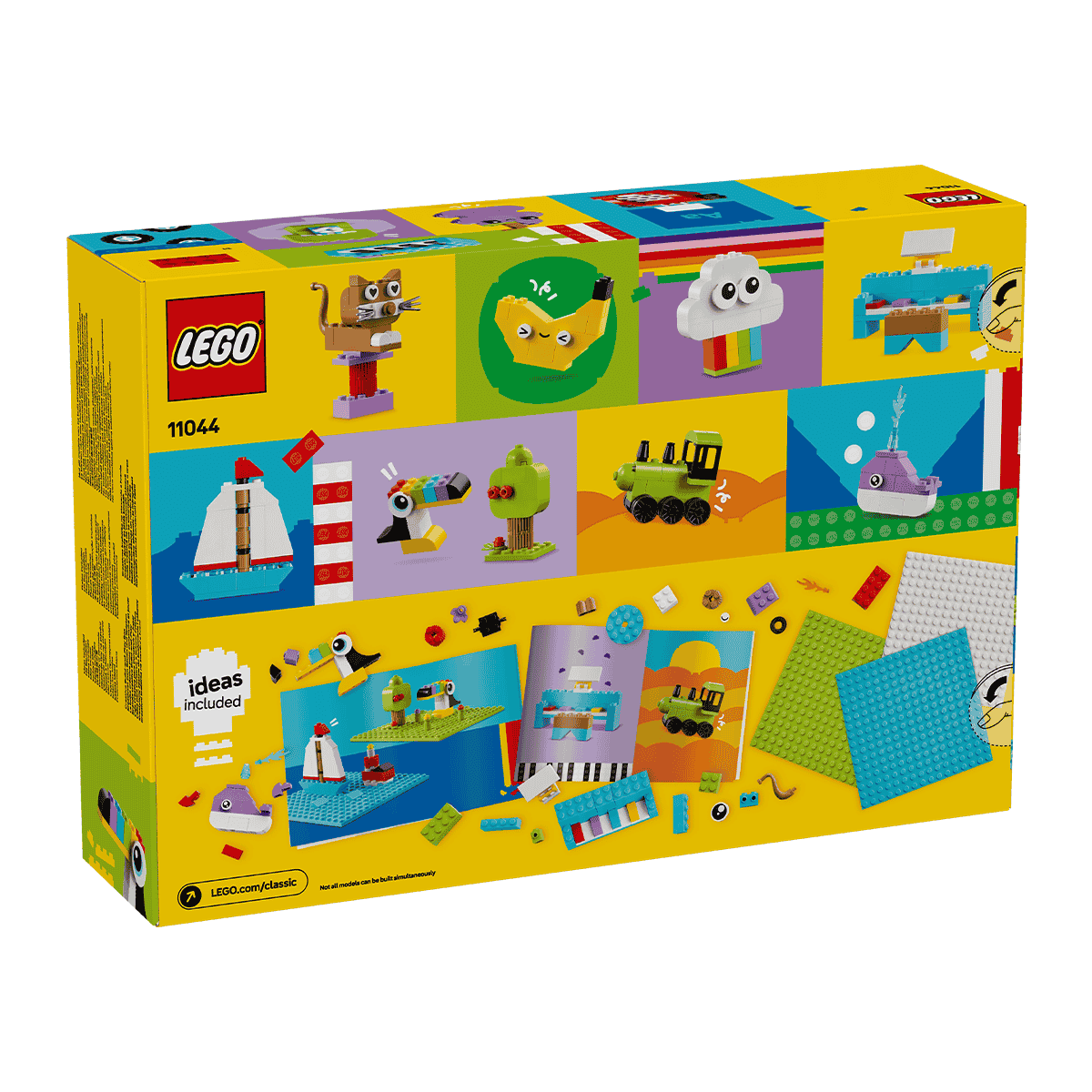 Đồ Chơi Hộp Xây Dựng Và Chơi Sáng Tạo LEGO CLASSIC 11044 (750 chi tiết)