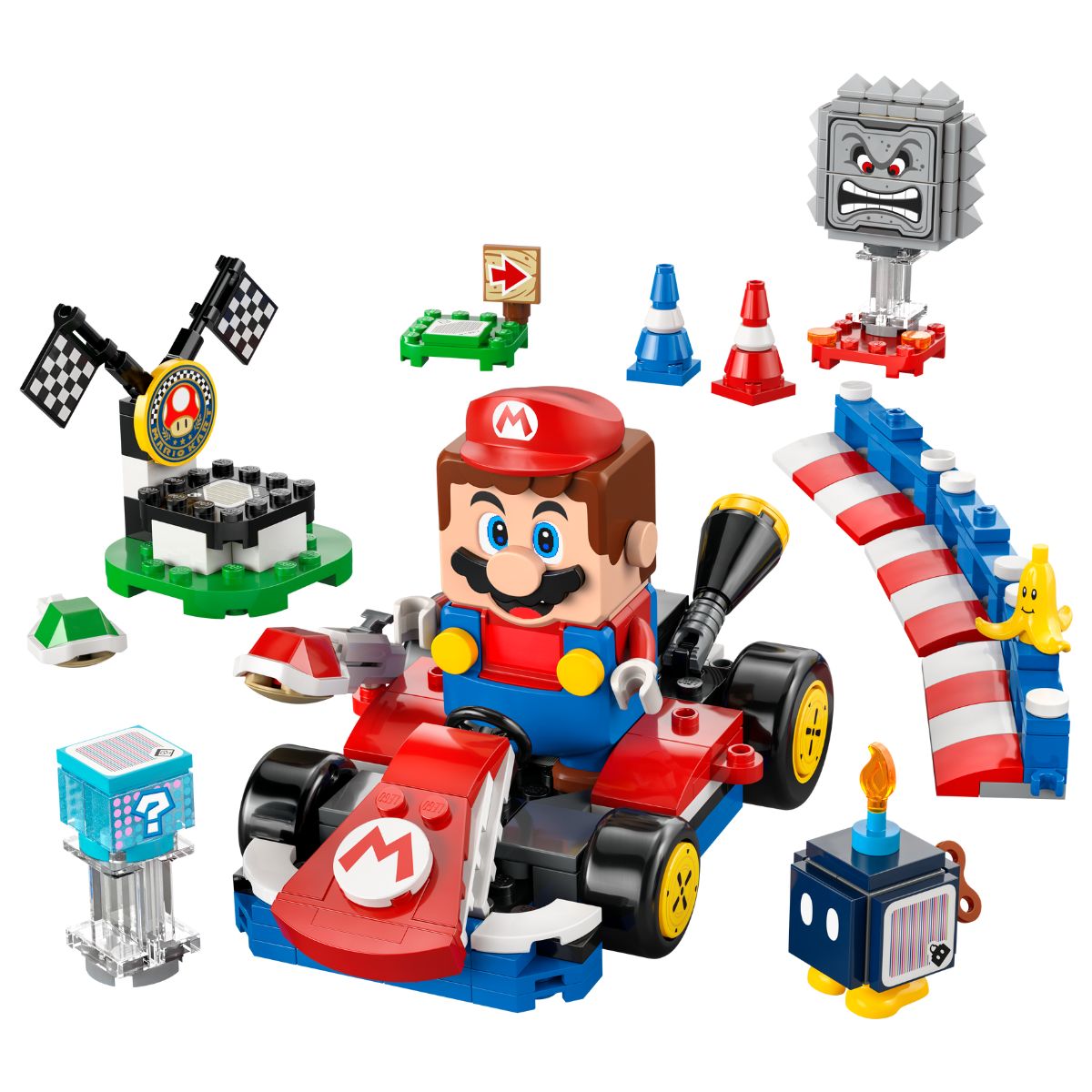 Đồ Chơi Lắp Ráp Interactive Mario & Xe Tiêu Chuẩn LEGO SUPER MARIO 72043 (278 chi tiết)