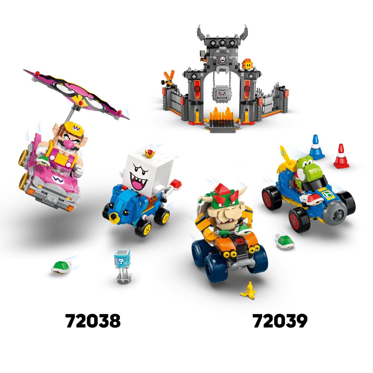 Đồ Chơi Lắp Ráp Interactive Mario & Xe Tiêu Chuẩn LEGO SUPER MARIO 72043 (278 chi tiết)