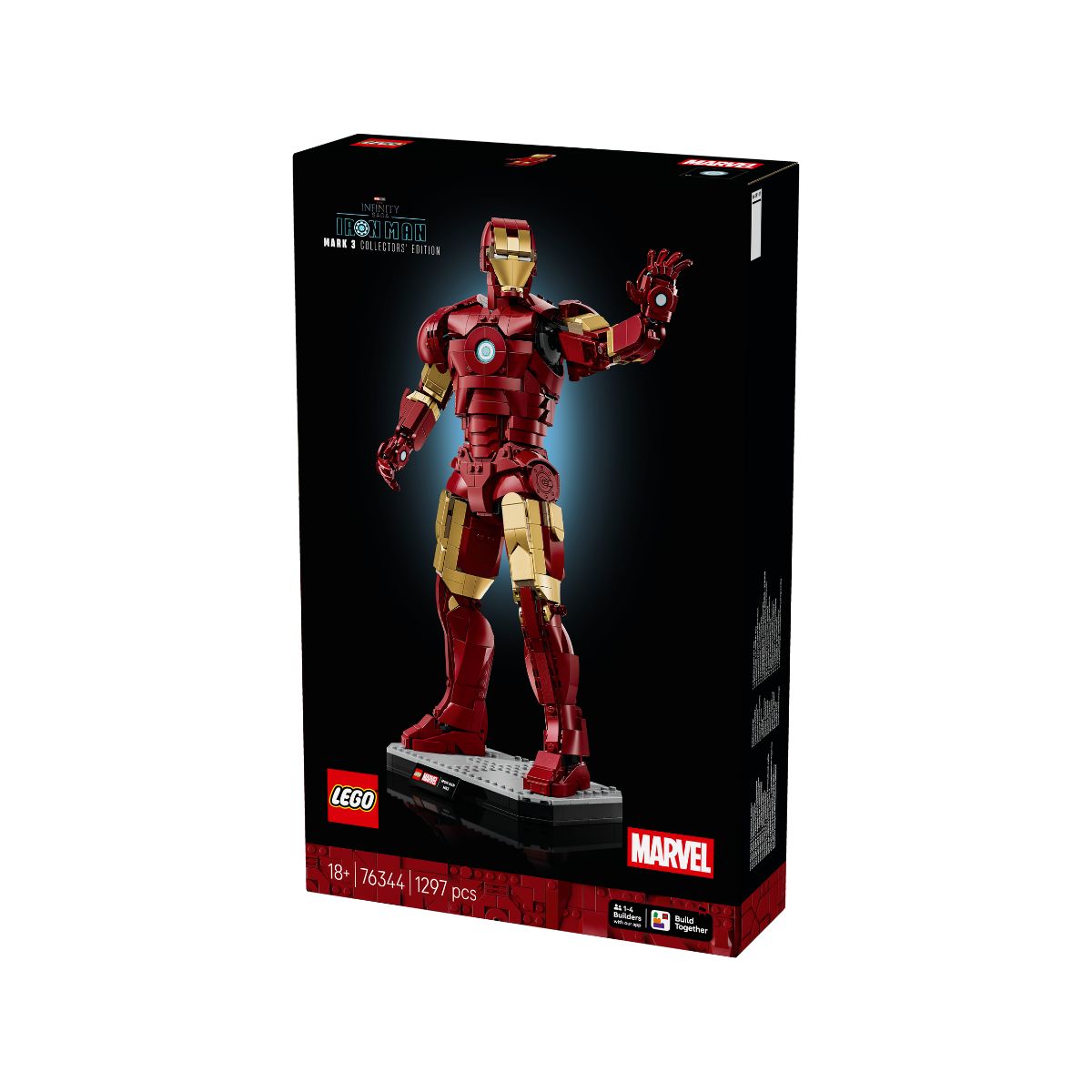 Đồ Chơi Lắp Ráp Iron Man: Người Sắt Giáp Mark 3 LEGO SUPERHEROES 76344