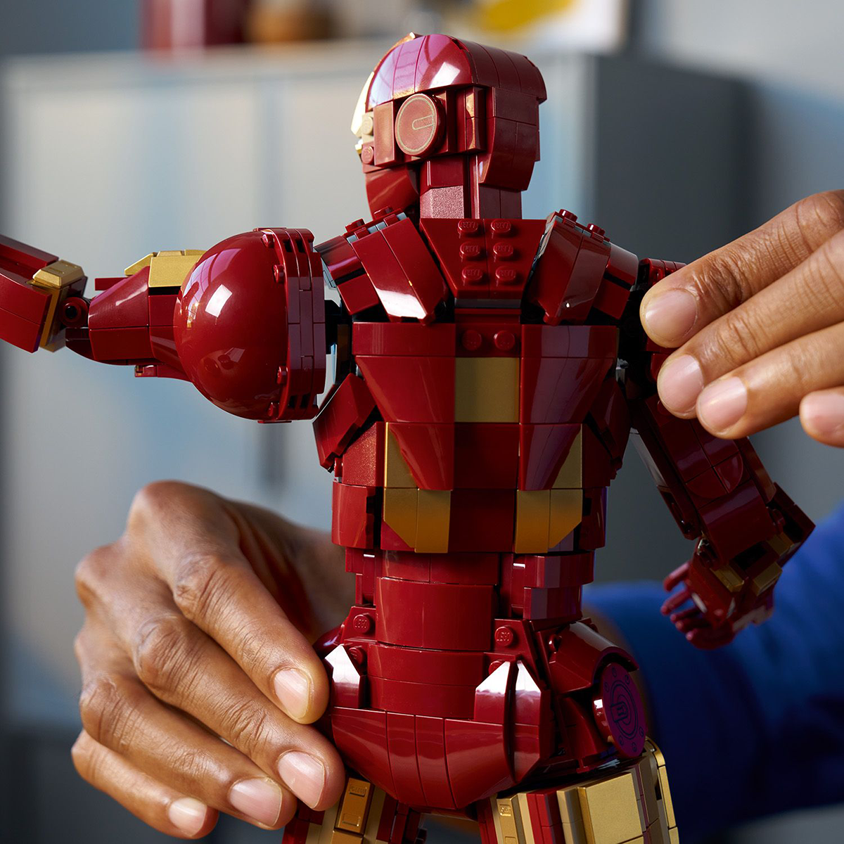 Đồ Chơi Lắp Ráp Iron Man: Người Sắt Giáp Mark 3 LEGO SUPERHEROES 76344