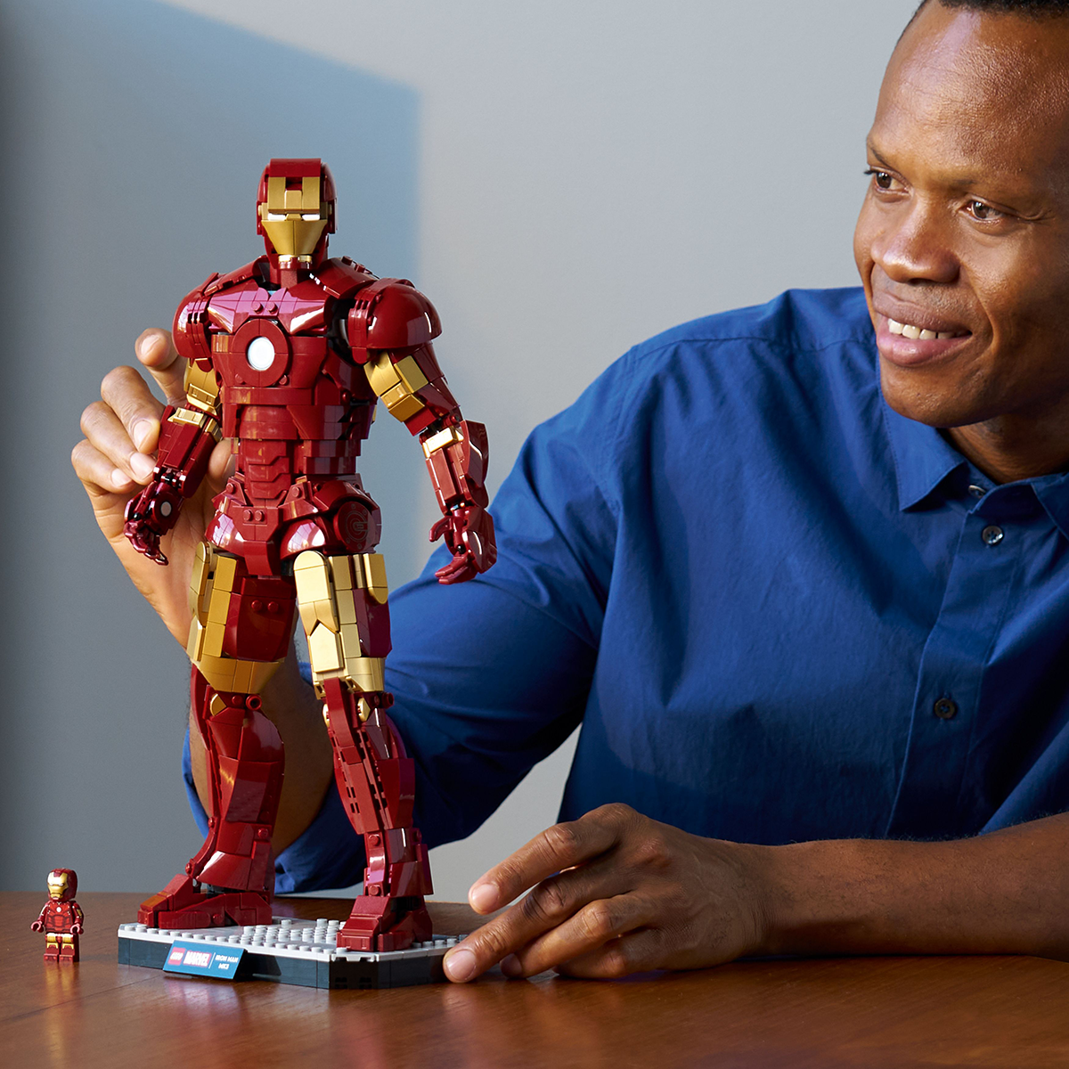 Đồ Chơi Lắp Ráp Iron Man: Người Sắt Giáp Mark 3 LEGO SUPERHEROES 76344