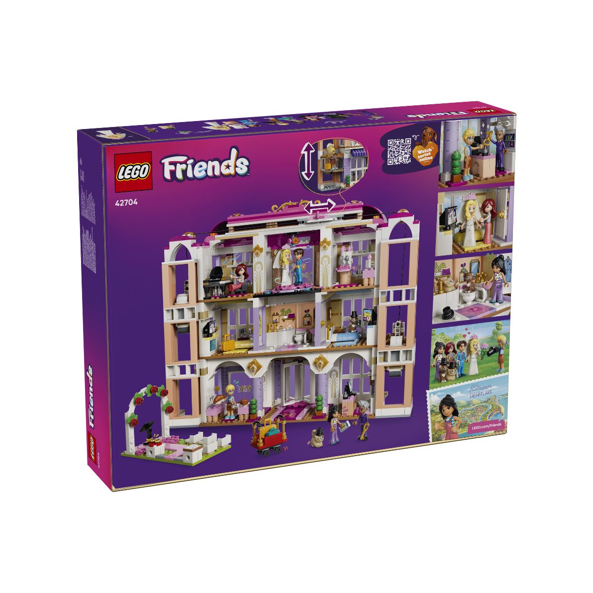 Đồ Chơi Lắp Ráp Khách Sạn Sang Trọng Tại Heartlake City LEGO FRIENDS 42704 (1406 chi tiết)