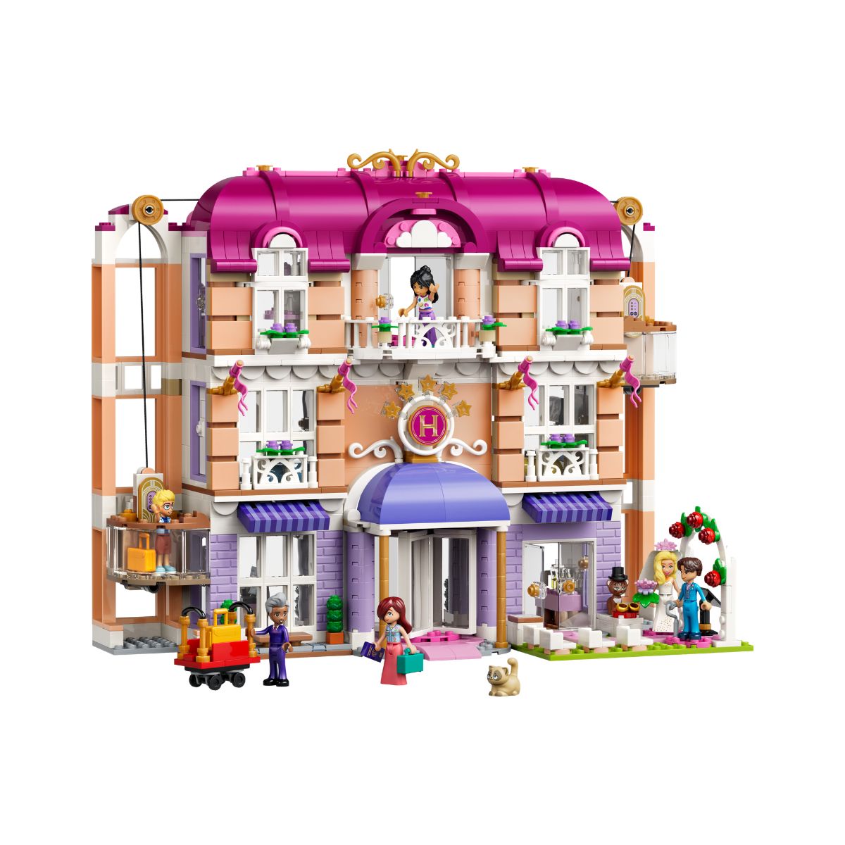 Đồ Chơi Lắp Ráp Khách Sạn Sang Trọng Tại Heartlake City LEGO FRIENDS 42704 (1406 chi tiết)