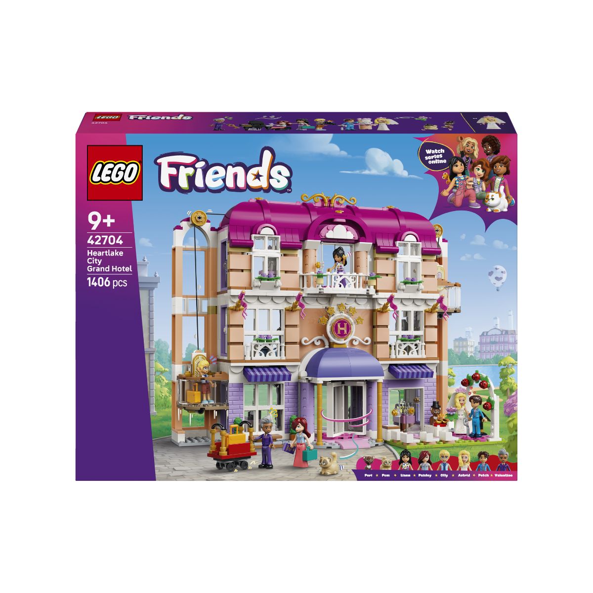 Đồ Chơi Lắp Ráp Khách Sạn Sang Trọng Tại Heartlake City LEGO FRIENDS 42704 (1406 chi tiết)