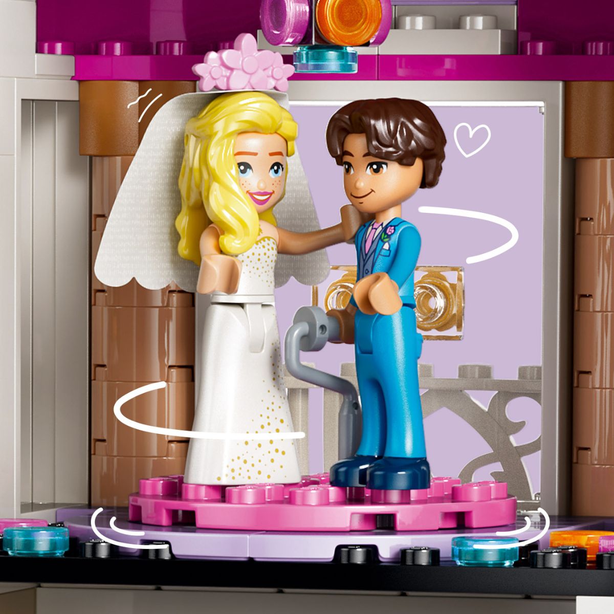 Đồ Chơi Lắp Ráp Khách Sạn Sang Trọng Tại Heartlake City LEGO FRIENDS 42704 (1406 chi tiết)