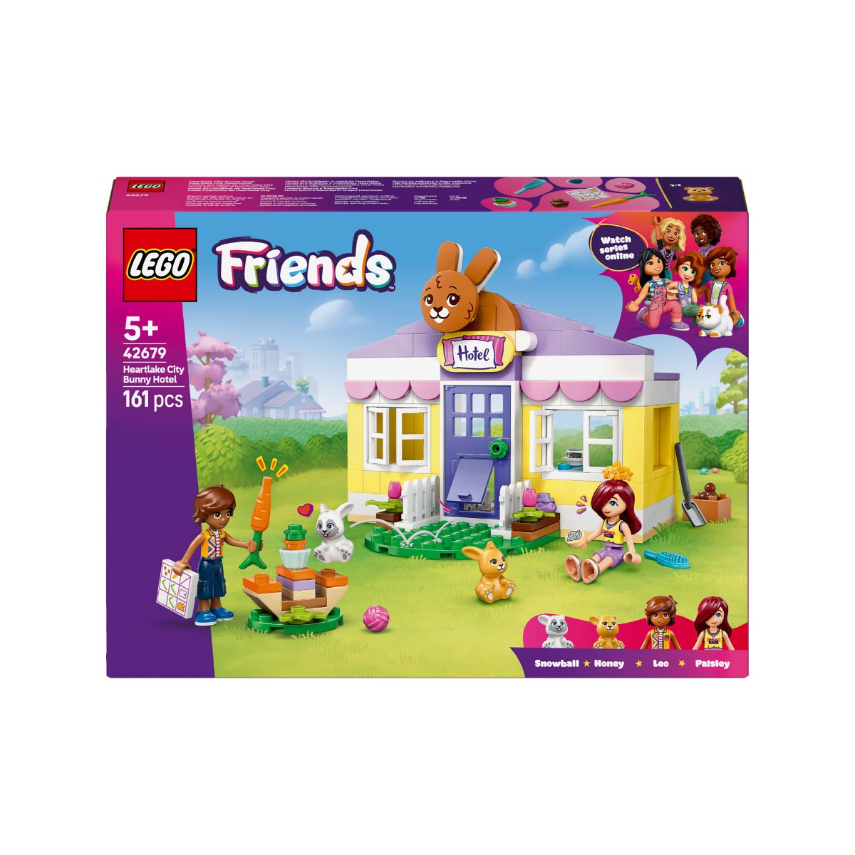 Đồ Chơi Lắp Ráp Khách Sạn Thỏ Tại Heartlake City LEGO FRIENDS 42679