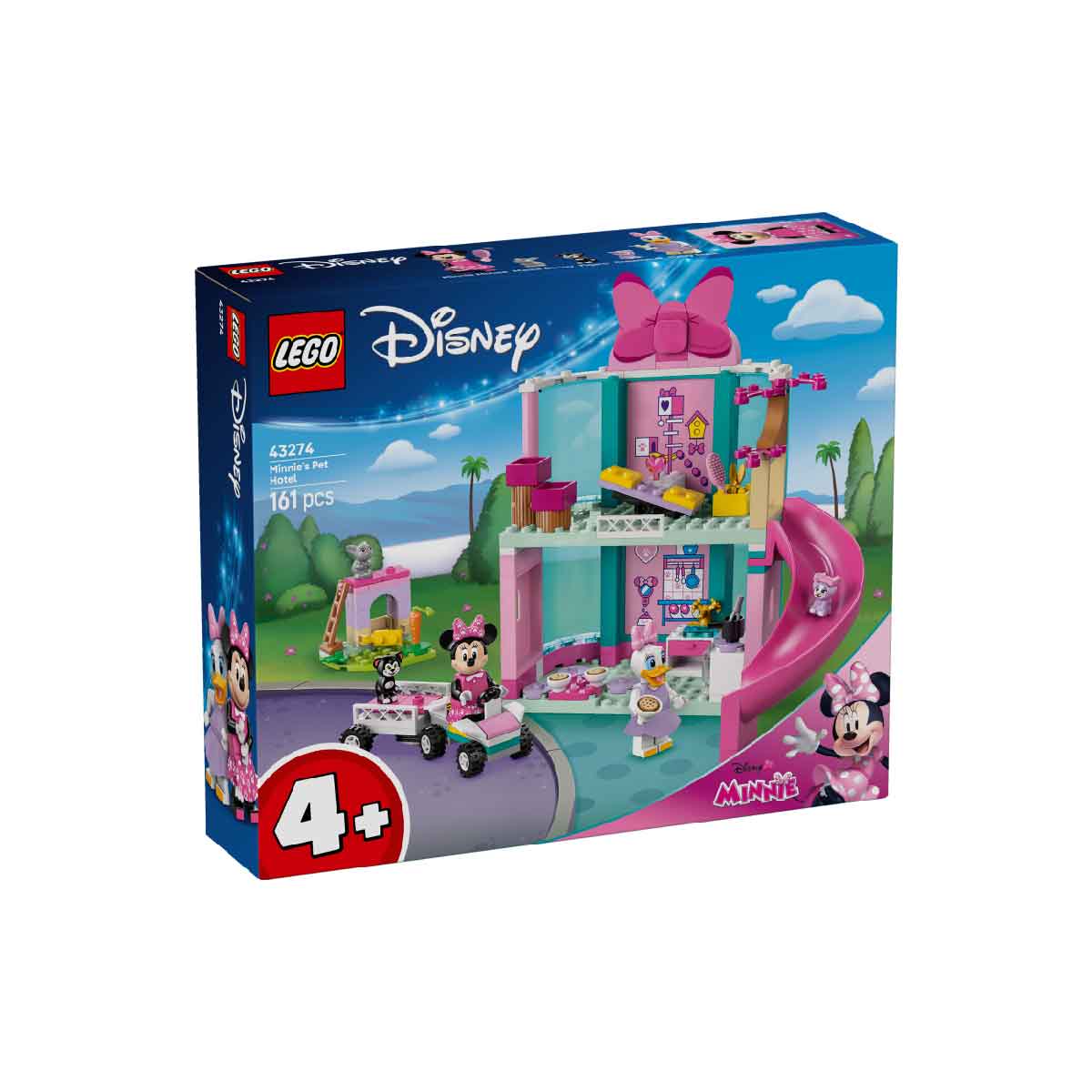 Đồ Chơi Lắp Ráp Khách Sạn Thú Cưng Của Minnie LEGO DISNEY PRINCESS 43274 (161 chi tiết)