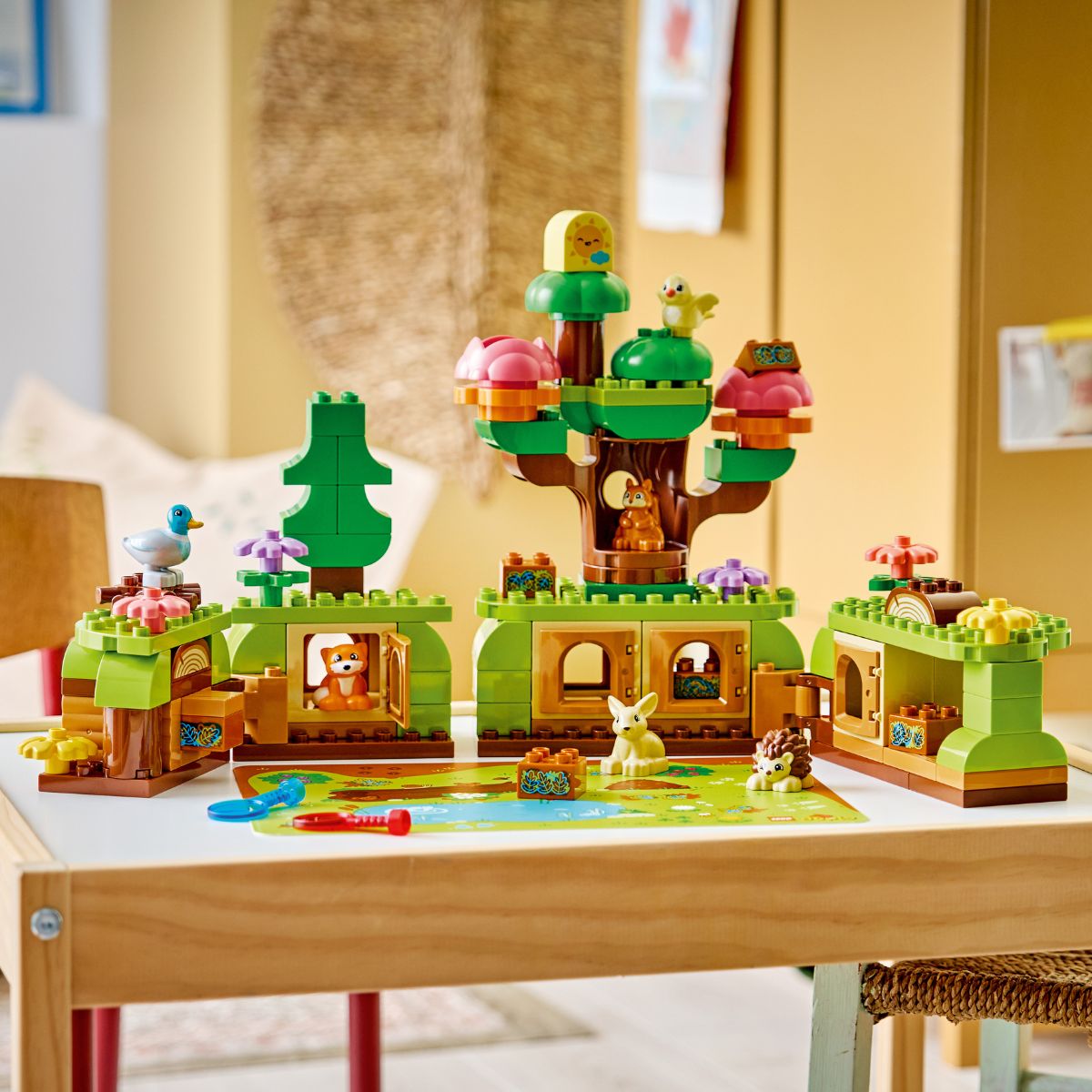 Đồ Chơi Lắp Ráp Khám Phá Khu Rừng Cùng Động Vật Hoang Dã LEGO DUPLO 10480 (131 chi tiết)