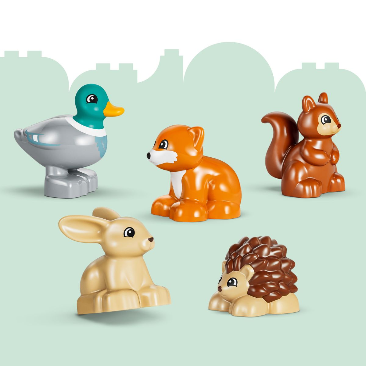 Đồ Chơi Lắp Ráp Khám Phá Khu Rừng Cùng Động Vật Hoang Dã LEGO DUPLO 10480 (131 chi tiết)