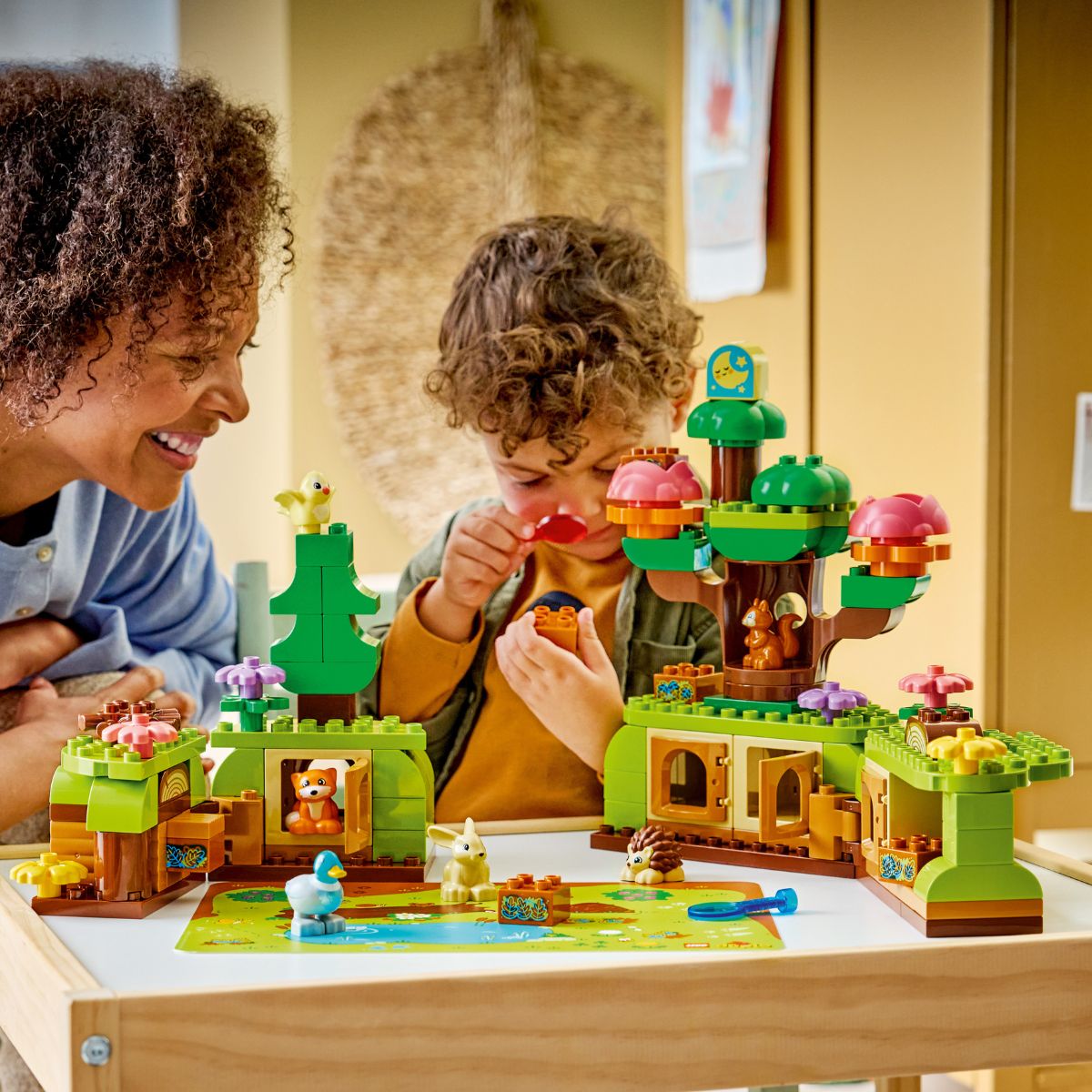 Đồ Chơi Lắp Ráp Khám Phá Khu Rừng Cùng Động Vật Hoang Dã LEGO DUPLO 10480 (131 chi tiết)