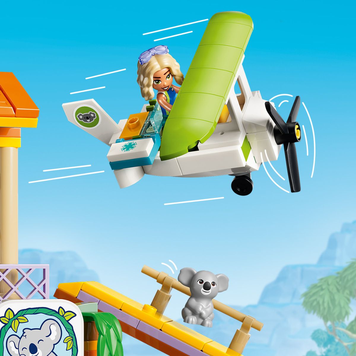 Đồ Chơi Lắp Ráp Khu Bảo Tồn Và Chăm Sóc Gấu Koala LEGO FRIENDS 42701 (521 chi tiết)