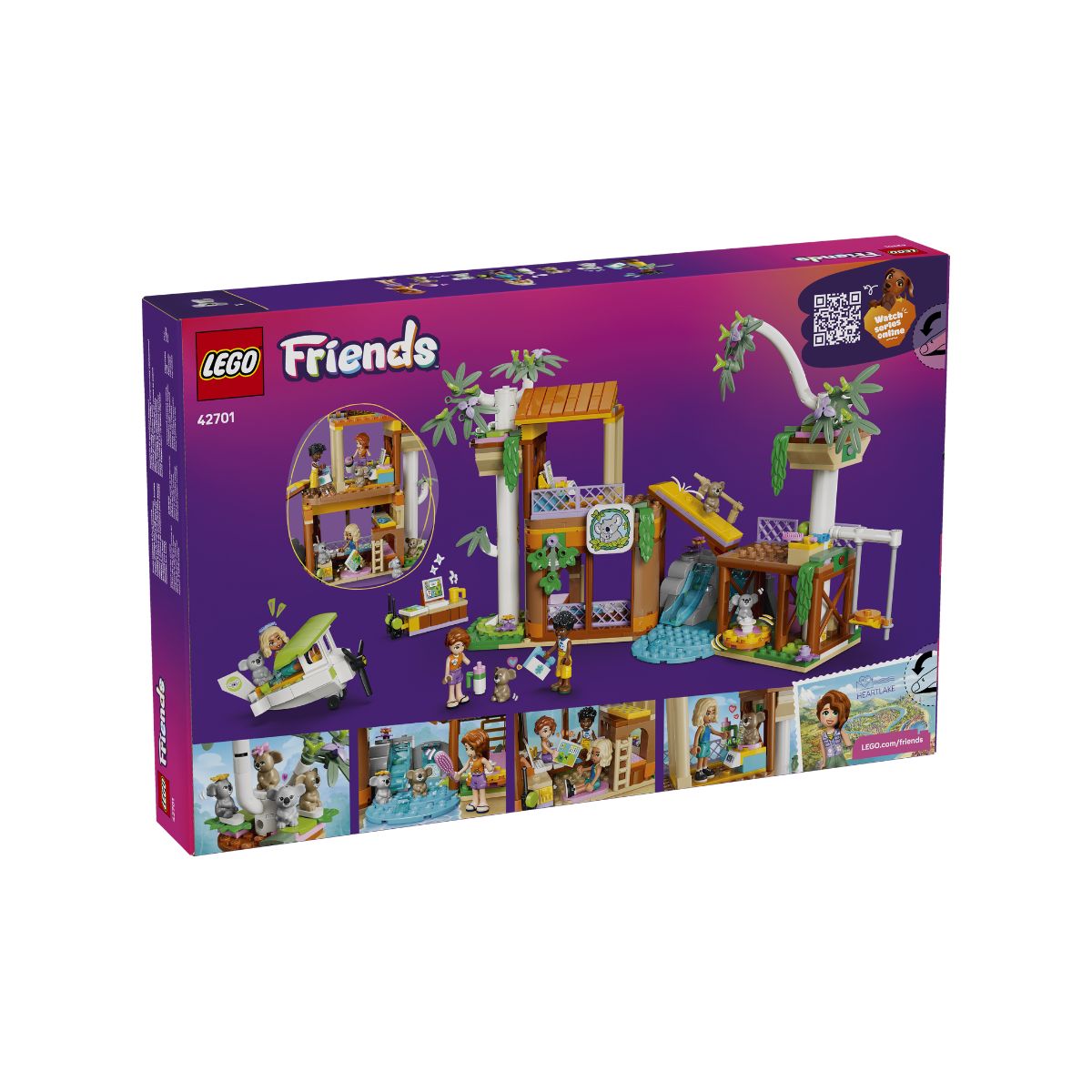 Đồ Chơi Lắp Ráp Khu Bảo Tồn Và Chăm Sóc Gấu Koala LEGO FRIENDS 42701 (521 chi tiết)
