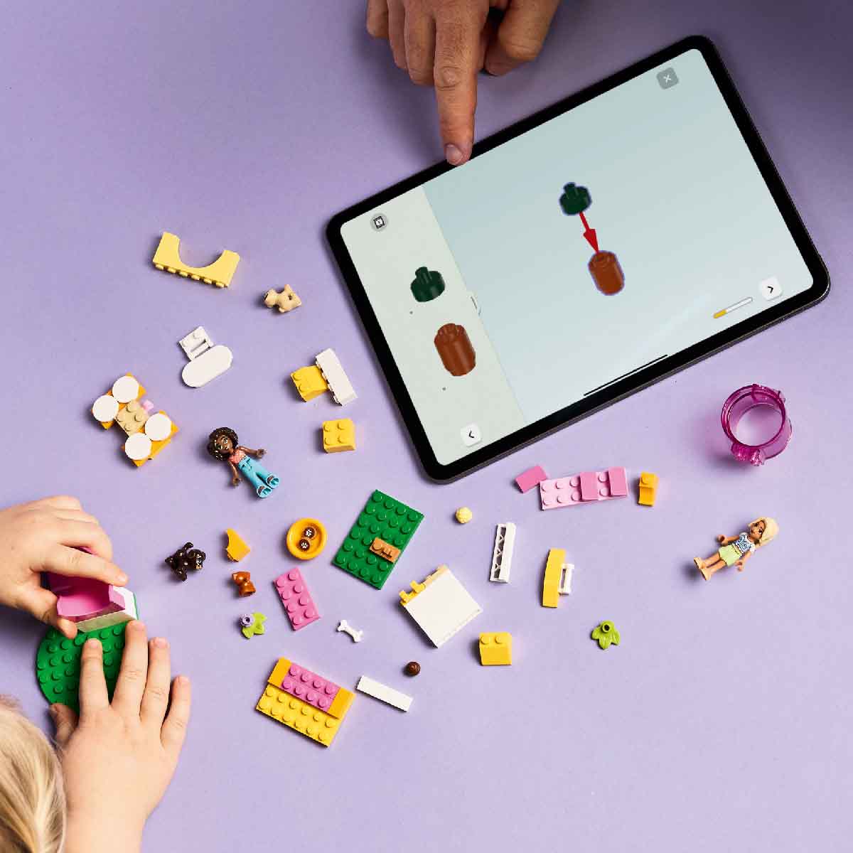 Đồ Chơi Lắp Ráp Khu Vui Chơi Cún Con LEGO FRIENDS 42665 (66 chi tiết)