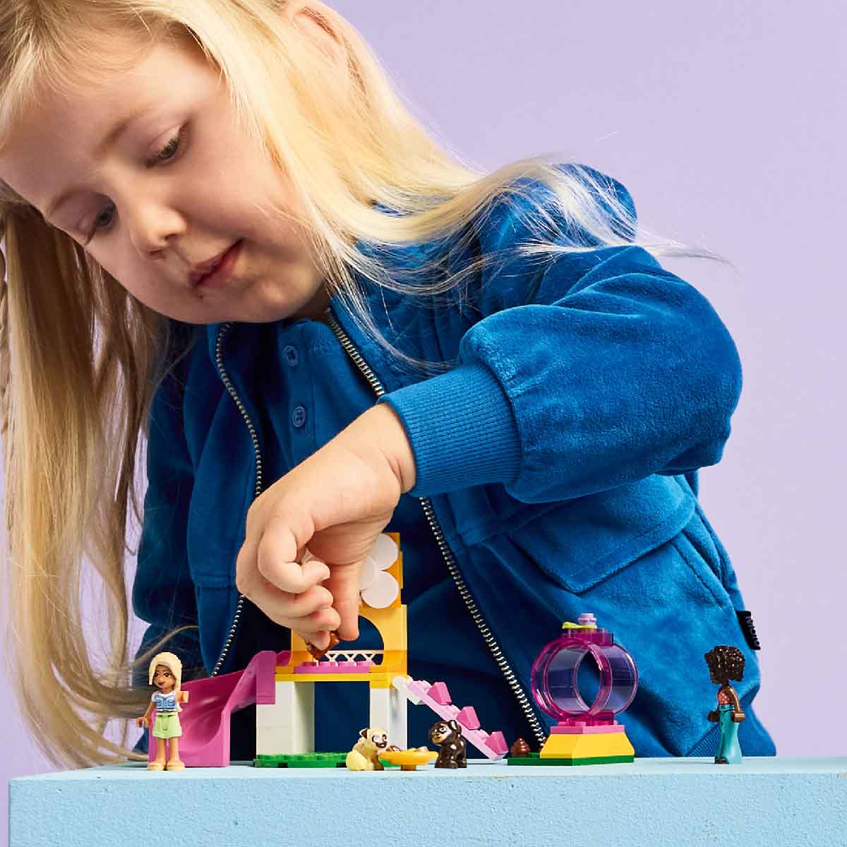 Đồ Chơi Lắp Ráp Khu Vui Chơi Cún Con LEGO FRIENDS 42665 (66 chi tiết)