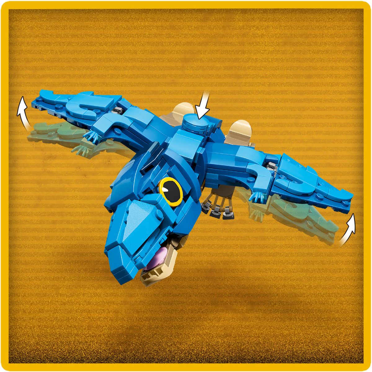 Đồ Chơi Lắp Ráp Khủng Long Con Pteranodon LEGO JURASSIC 77977 (373 chi Tiết)