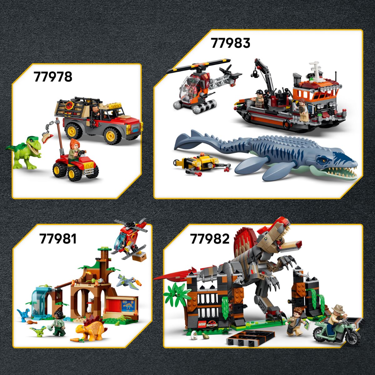 Đồ Chơi Lắp Ráp Khủng Long Con Pteranodon LEGO JURASSIC 77977 (373 chi Tiết)