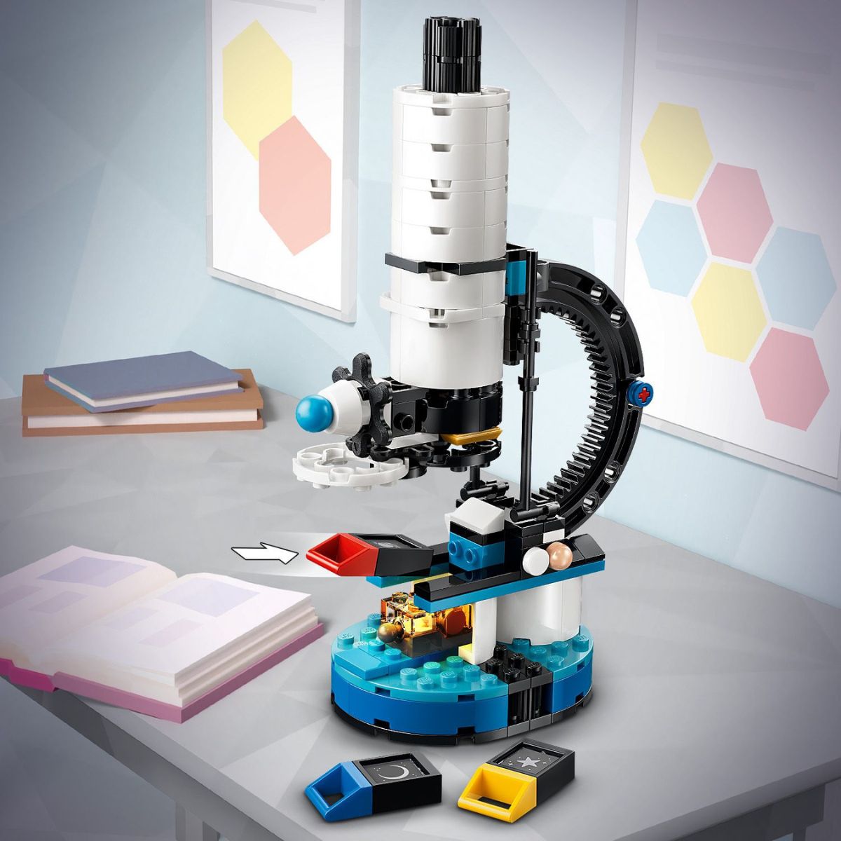 Đồ Chơi Lắp Ráp Kính Viễn Vọng Khám Phá Vũ Trụ LEGO CREATOR 31378