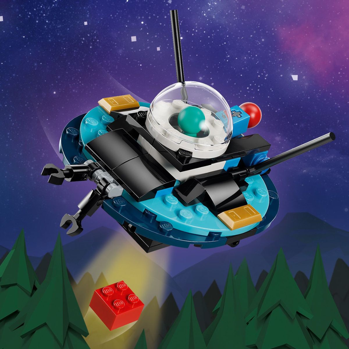 Đồ Chơi Lắp Ráp Kính Viễn Vọng Khám Phá Vũ Trụ LEGO CREATOR 31378