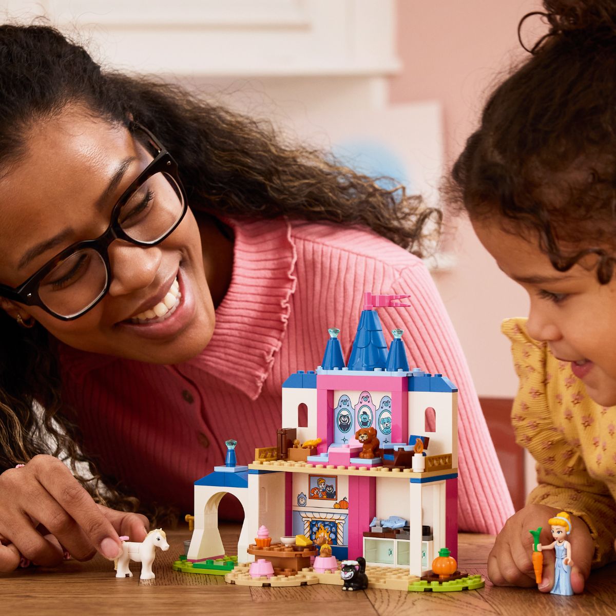 Đồ Chơi Lắp Ráp Lâu Đài Cinderella Và Thú Cưng LEGO DISNEY PRINCESS 43283 (149 chi tiết)