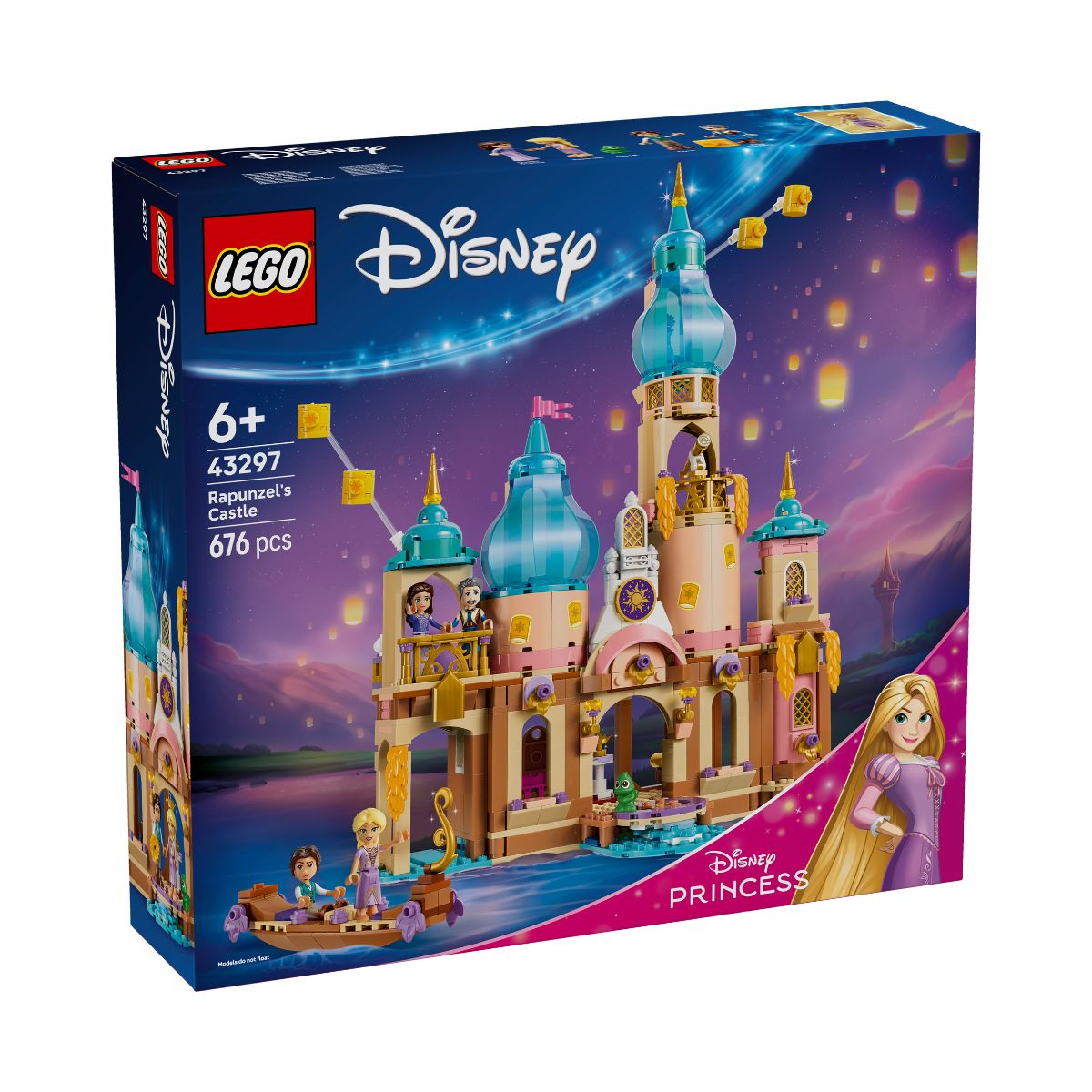 Đồ Chơi Lắp Ráp Lâu Đài Của Rapunzel LEGO DISNEY PRINCESS 43297 (676 chi tiết)