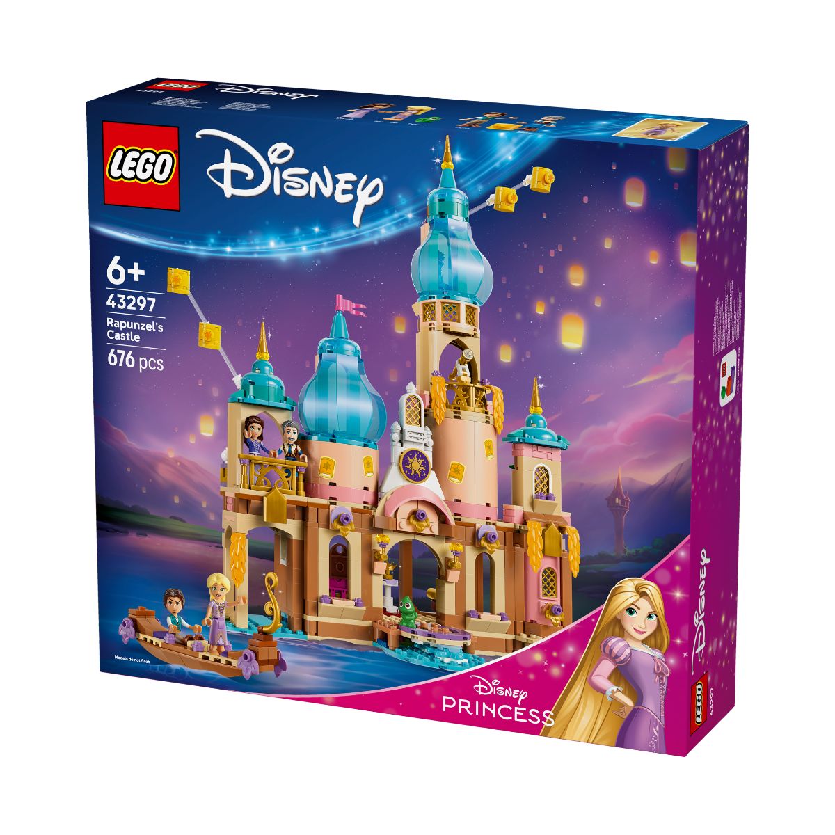 Đồ Chơi Lắp Ráp Lâu Đài Của Rapunzel LEGO DISNEY PRINCESS 43297 (676 chi tiết)