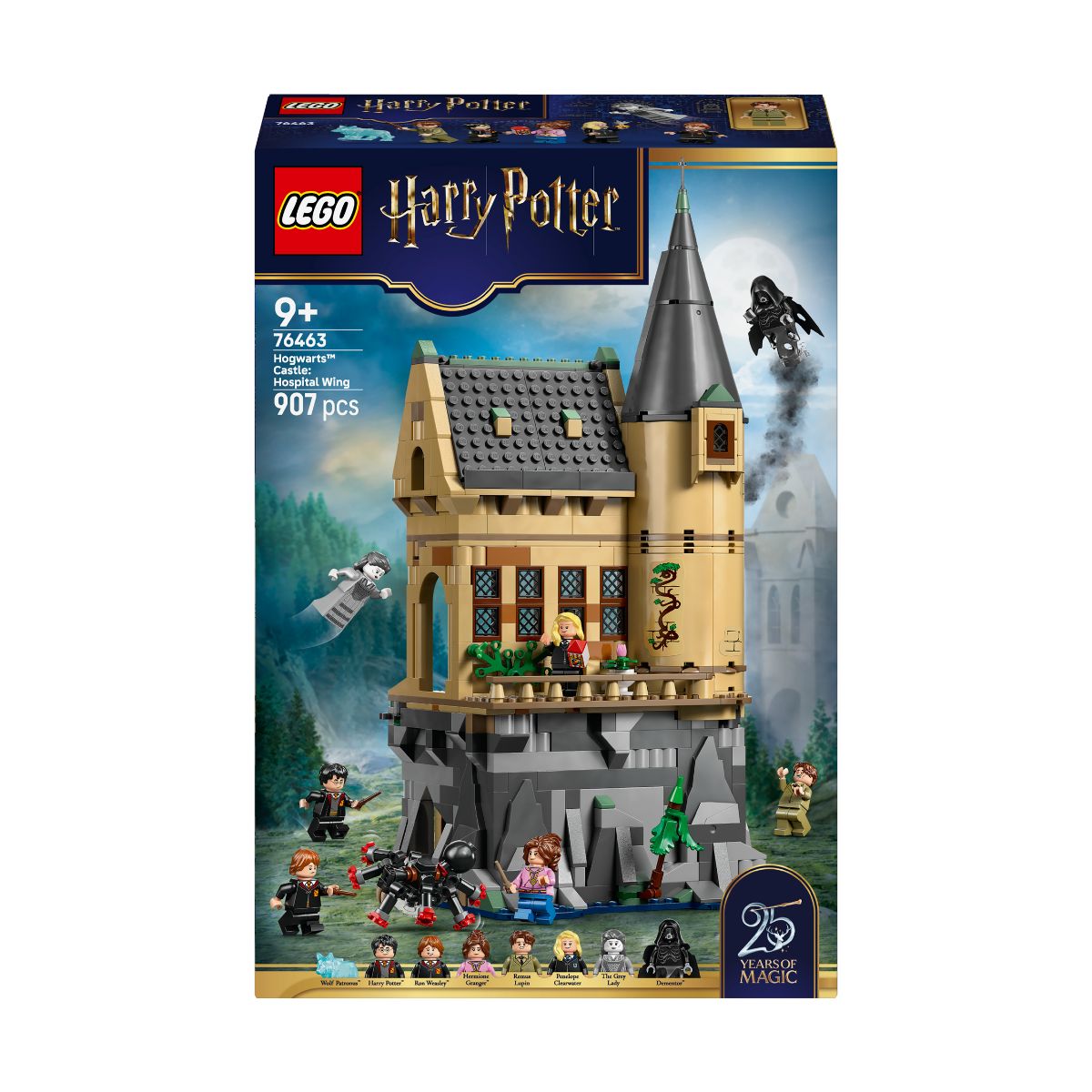 Đồ Chơi Lắp Ráp Lâu Đài Hogwarts™: Khu Bệnh Xá LEGO HARRY POTTER 76463 (907 chi tiết)