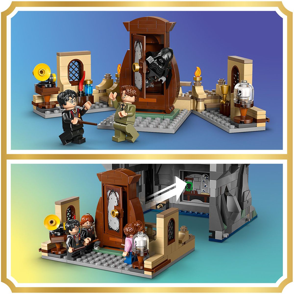Đồ Chơi Lắp Ráp Lâu Đài Hogwarts™: Khu Bệnh Xá LEGO HARRY POTTER 76463 (907 chi tiết)