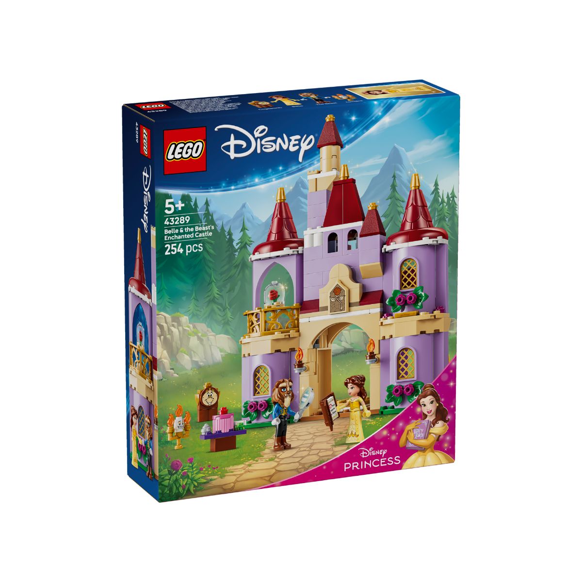 Đồ Chơi Lắp Ráp Lâu Đài Phép Thuật Của Belle & Quái Vật LEGO DISNEY PRINCESS 43289 (254 chi tiết)