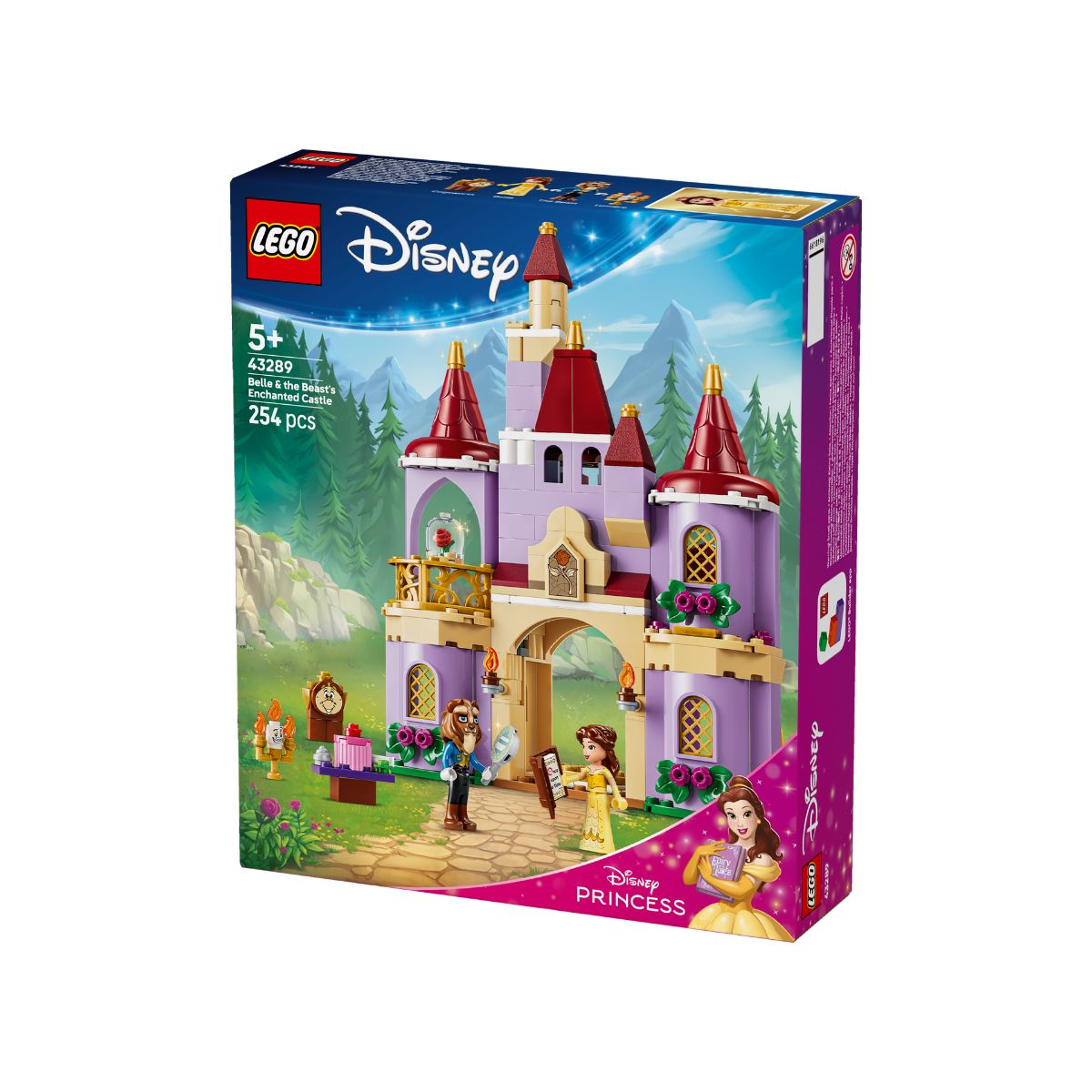 Đồ Chơi Lắp Ráp Lâu Đài Phép Thuật Của Belle & Quái Vật LEGO DISNEY PRINCESS 43289 (254 chi tiết)