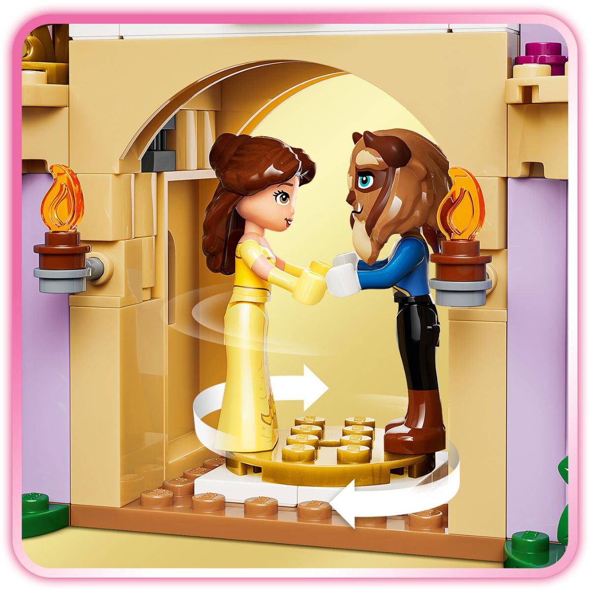 Đồ Chơi Lắp Ráp Lâu Đài Phép Thuật Của Belle & Quái Vật LEGO DISNEY PRINCESS 43289 (254 chi tiết)