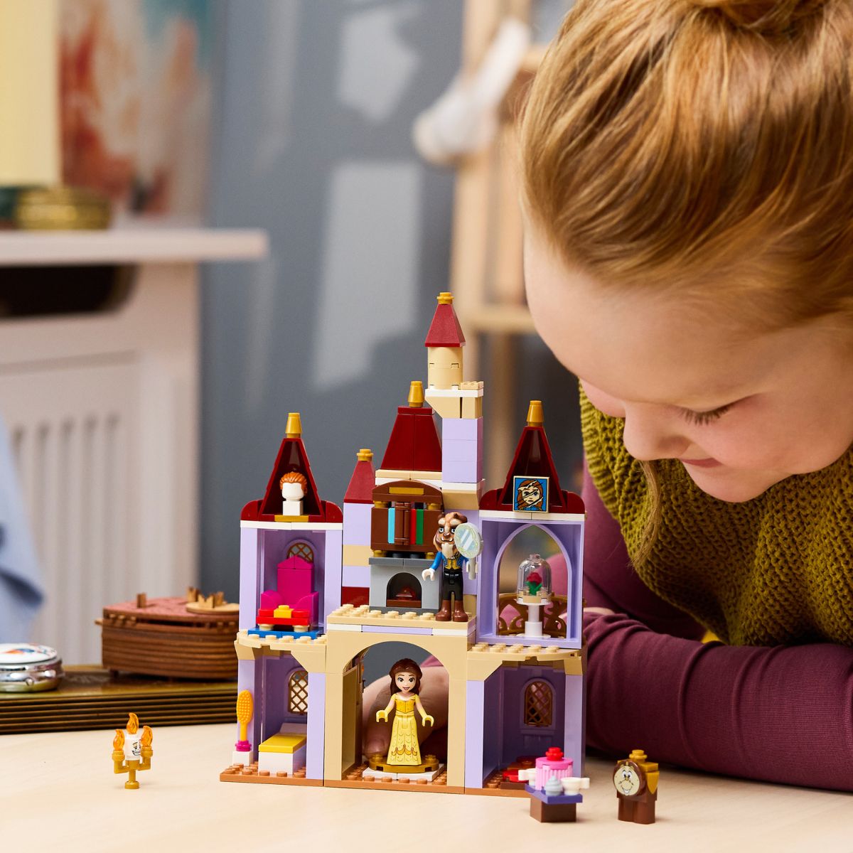 Đồ Chơi Lắp Ráp Lâu Đài Phép Thuật Của Belle & Quái Vật LEGO DISNEY PRINCESS 43289 (254 chi tiết)