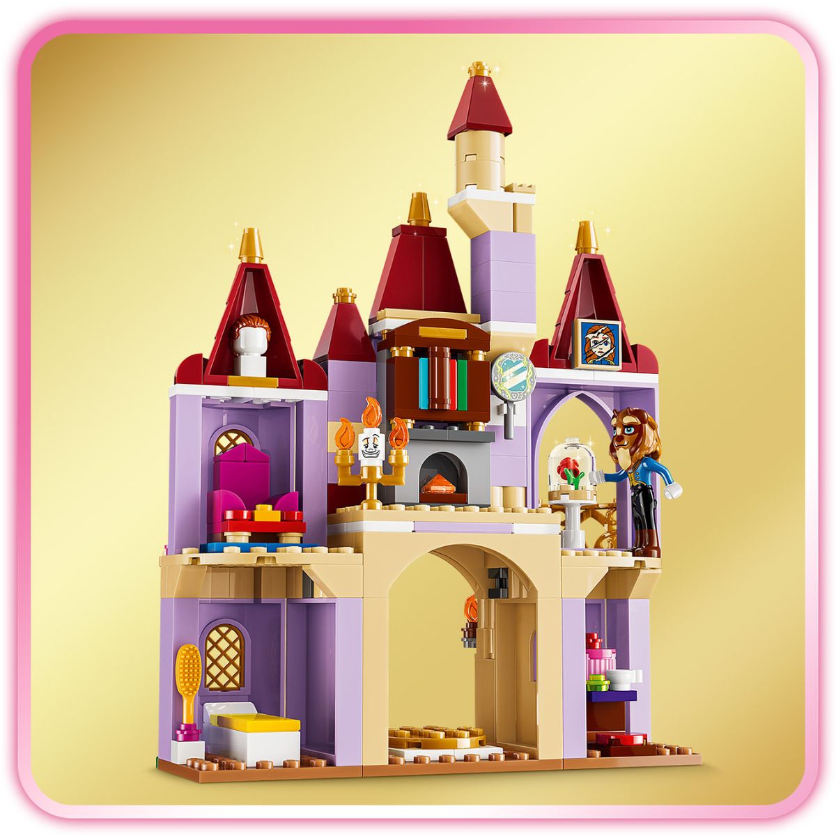 Đồ Chơi Lắp Ráp Lâu Đài Phép Thuật Của Belle & Quái Vật LEGO DISNEY PRINCESS 43289 (254 chi tiết)