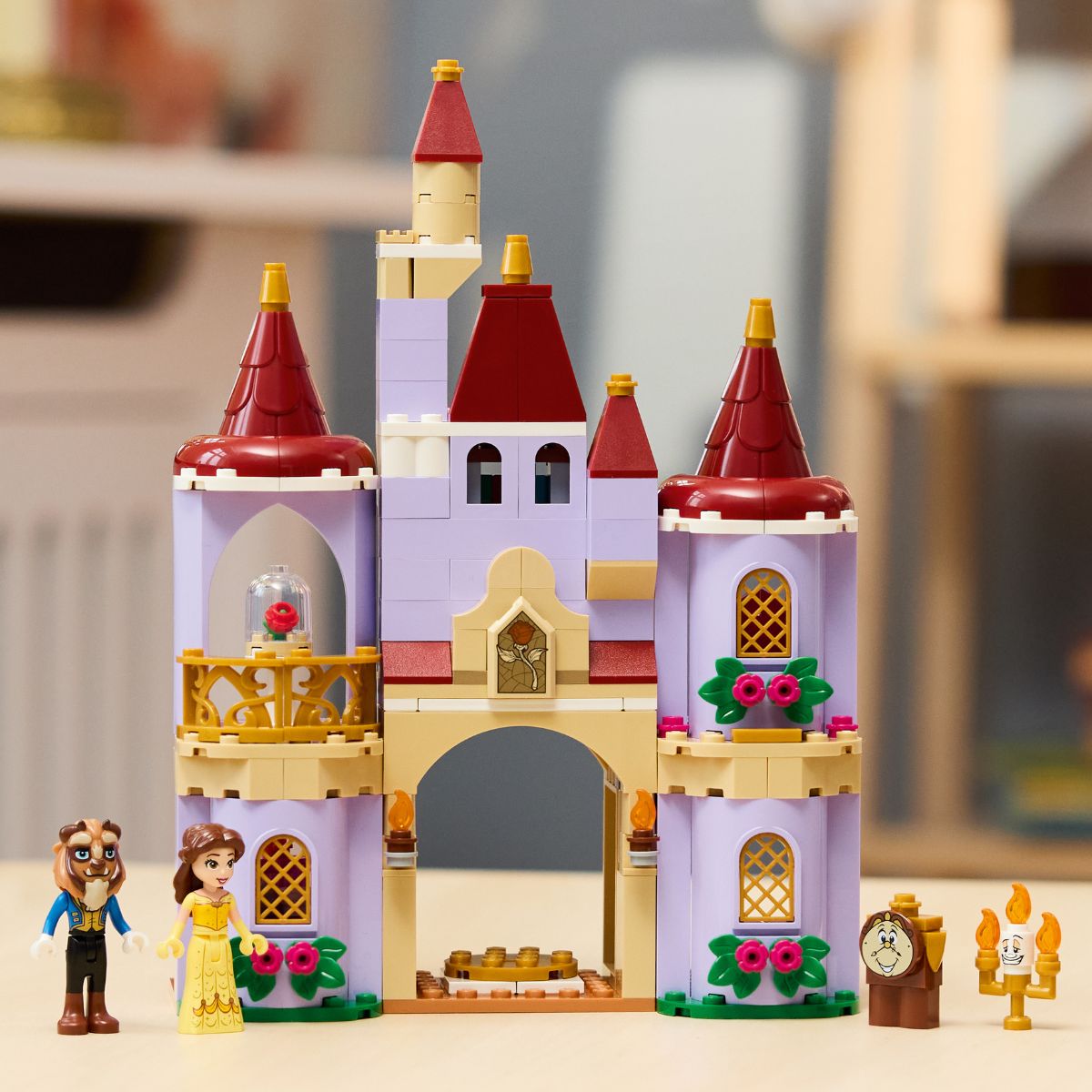 Đồ Chơi Lắp Ráp Lâu Đài Phép Thuật Của Belle & Quái Vật LEGO DISNEY PRINCESS 43289 (254 chi tiết)