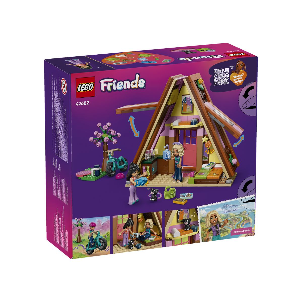 Đồ Chơi Lắp Ráp Lều Nghỉ Dưỡng Cao Cấp Ngoài Trời LEGO FRIENDS 42682 (295 chi tiết)
