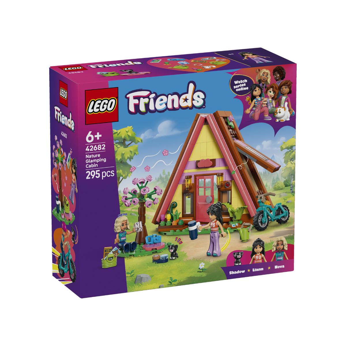 Đồ Chơi Lắp Ráp Lều Nghỉ Dưỡng Cao Cấp Ngoài Trời LEGO FRIENDS 42682 (295 chi tiết)