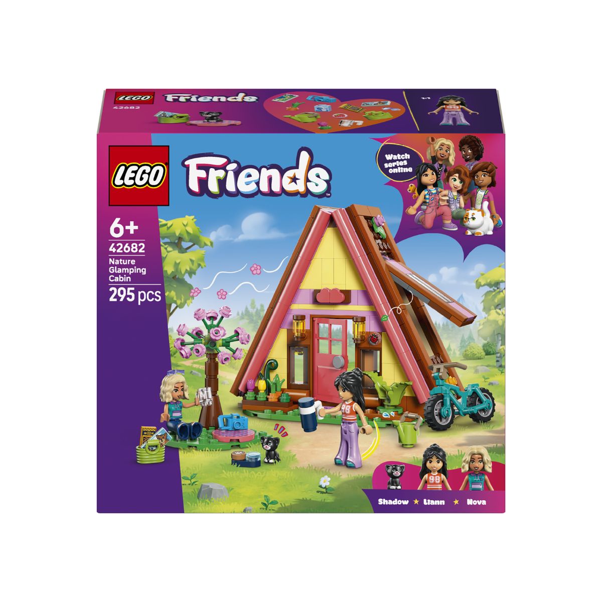 Đồ Chơi Lắp Ráp Lều Nghỉ Dưỡng Cao Cấp Ngoài Trời LEGO FRIENDS 42682 (295 chi tiết)