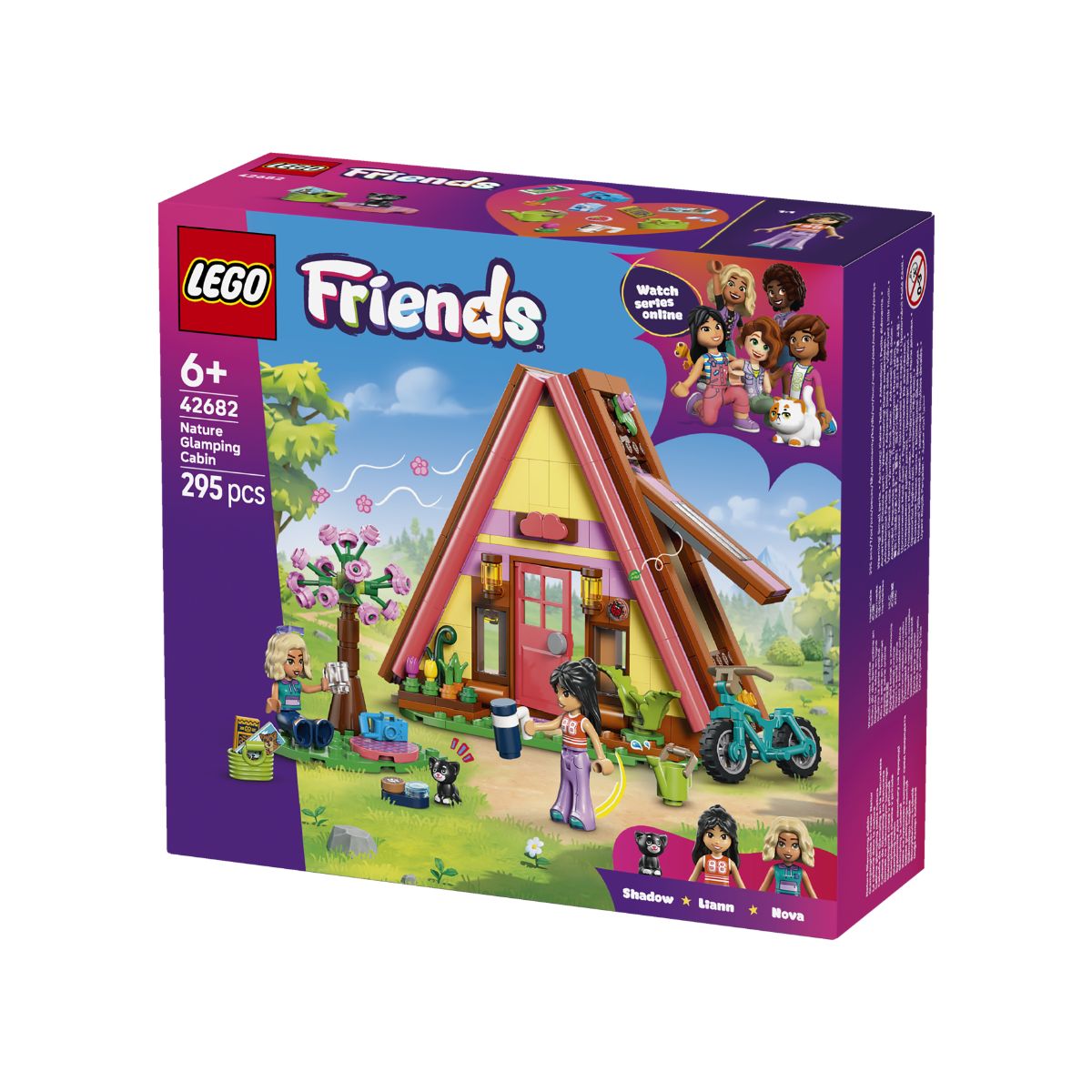 Đồ Chơi Lắp Ráp Lều Nghỉ Dưỡng Cao Cấp Ngoài Trời LEGO FRIENDS 42682 (295 chi tiết)