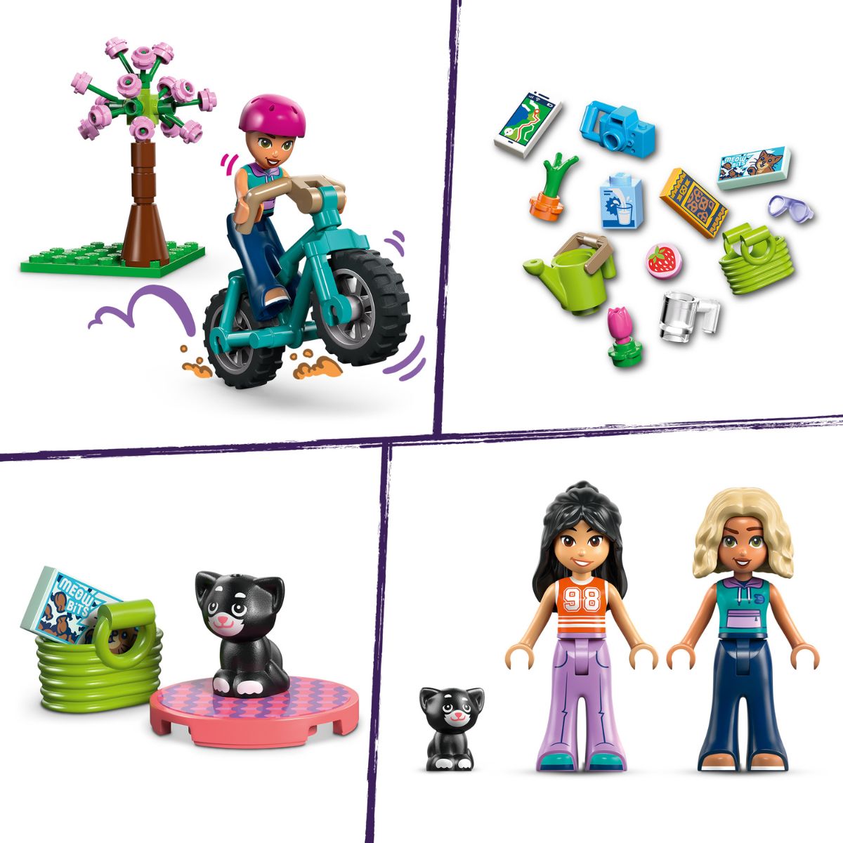 Đồ Chơi Lắp Ráp Lều Nghỉ Dưỡng Cao Cấp Ngoài Trời LEGO FRIENDS 42682 (295 chi tiết)
