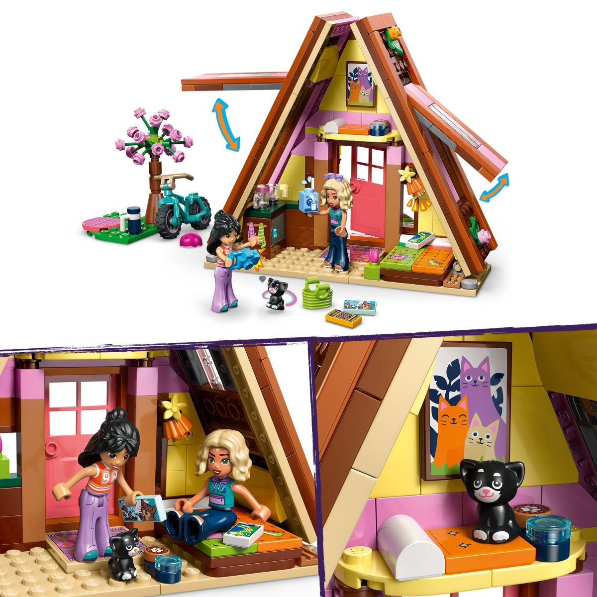 Đồ Chơi Lắp Ráp Lều Nghỉ Dưỡng Cao Cấp Ngoài Trời LEGO FRIENDS 42682 (295 chi tiết)