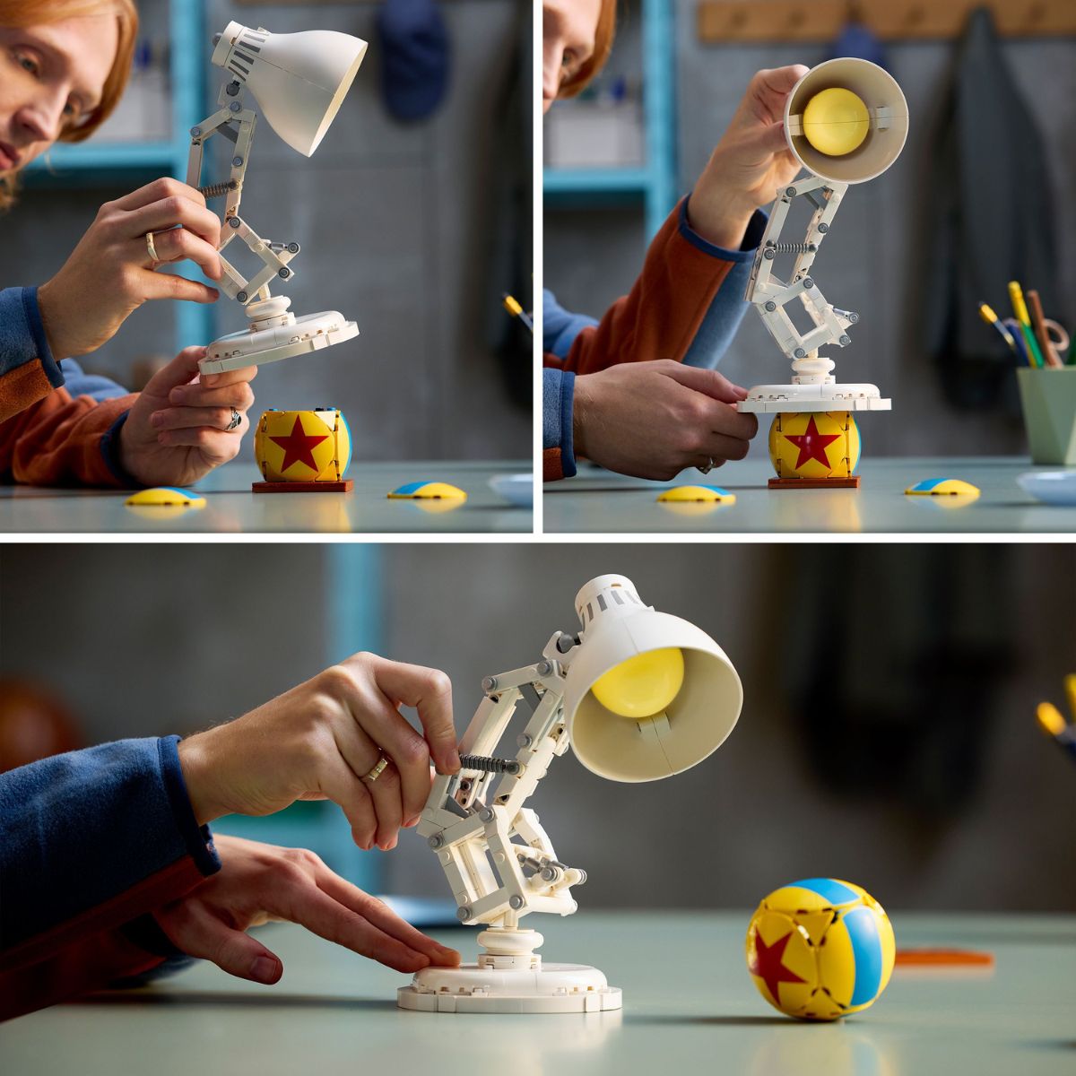 Đồ Chơi Lắp Ráp Logo Pixar LEGO IDEAS 21357
