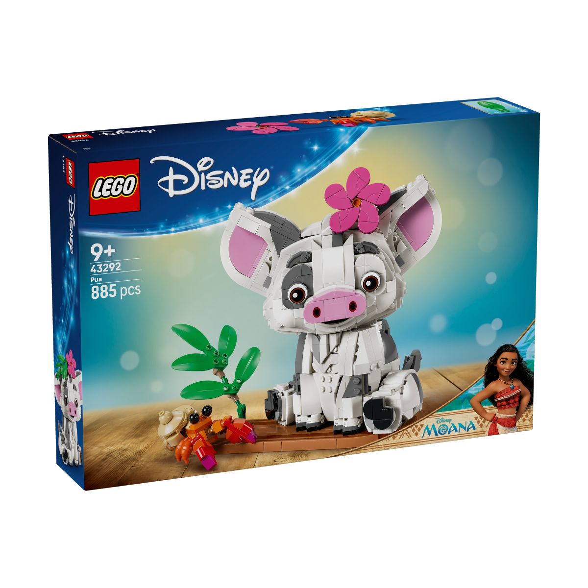 Đồ Chơi Lắp Ráp Lợn Con Pua LEGO DISNEY PRINCESS 43292 (885 chi tiết)