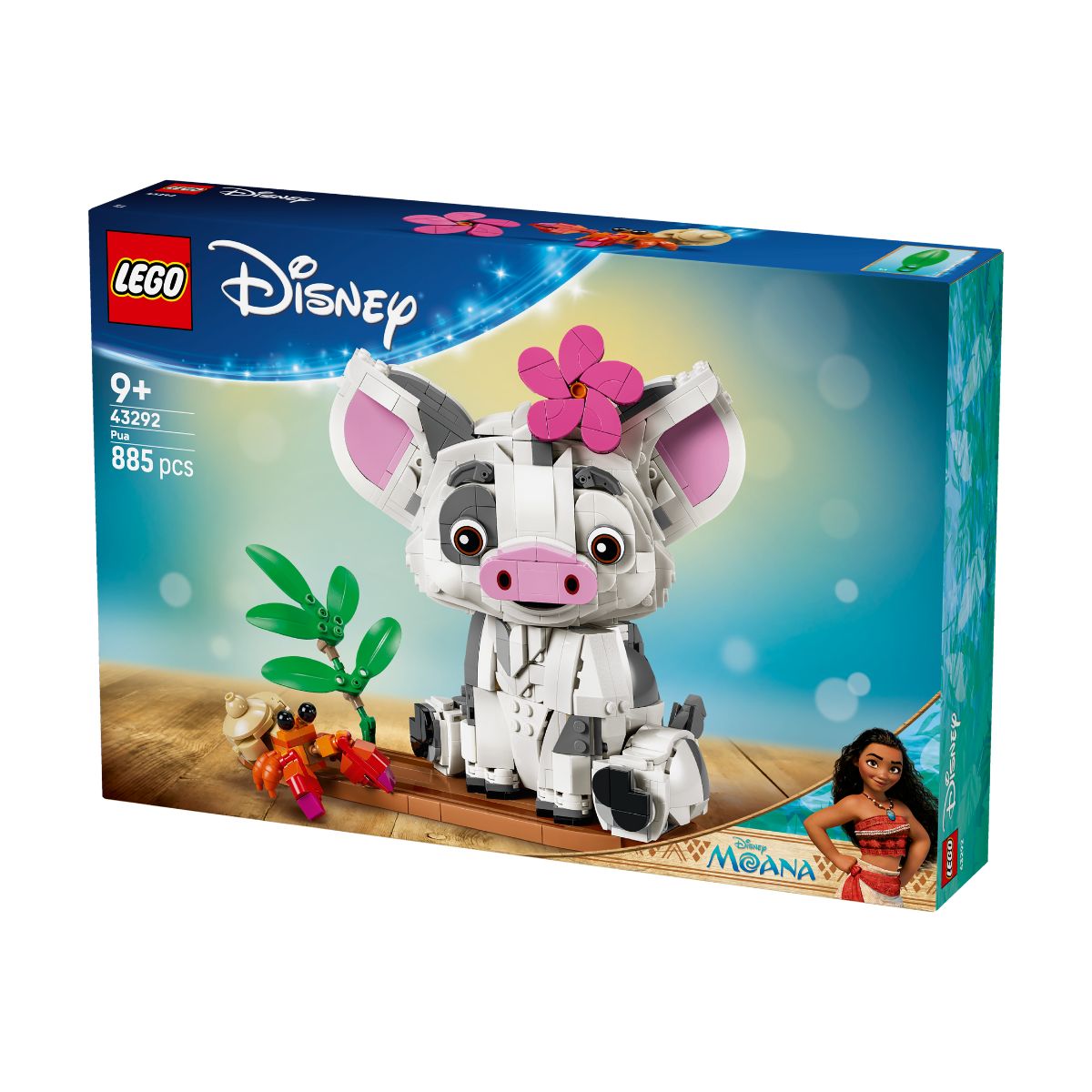 Đồ Chơi Lắp Ráp Lợn Con Pua LEGO DISNEY PRINCESS 43292 (885 chi tiết)