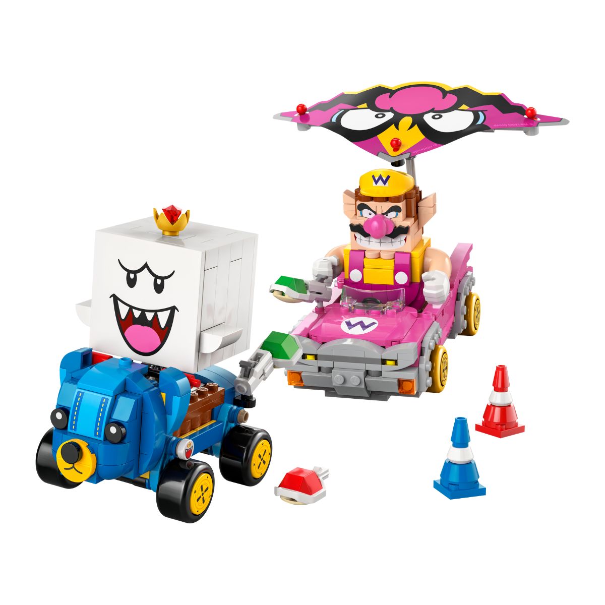 Đồ Chơi Lắp Ráp Mario Kart™ - Cuộc Đua Của Wario Và King Boo LEGO SUPER MARIO 72038 (512 chi tiết)