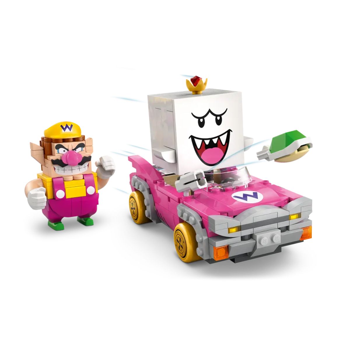 Đồ Chơi Lắp Ráp Mario Kart™ - Cuộc Đua Của Wario Và King Boo LEGO SUPER MARIO 72038 (512 chi tiết)