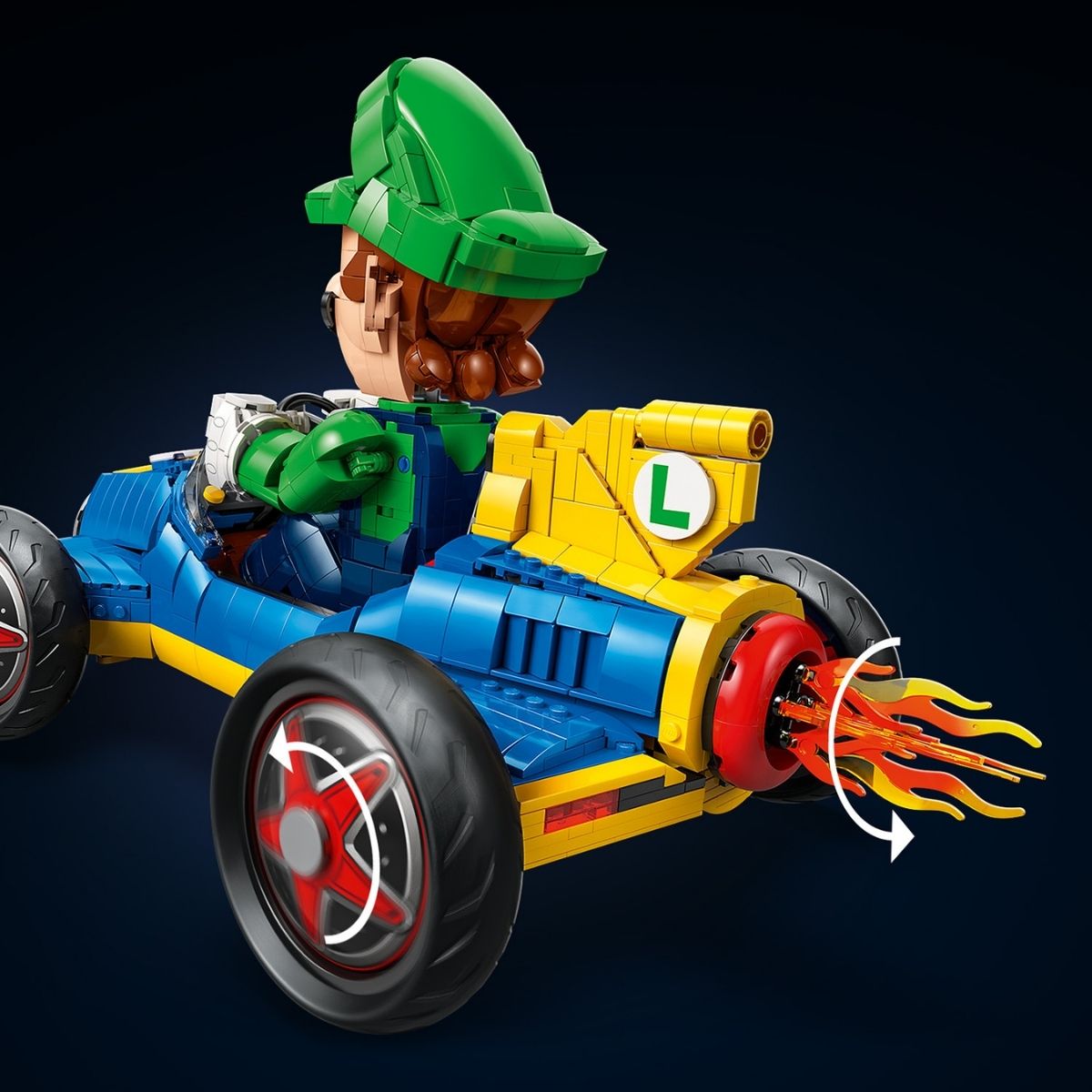 Đồ Chơi Lắp Ráp Mario Kart™ - Luigi Lái Xe Mach 8 LEGO SUPER MARIO 72050